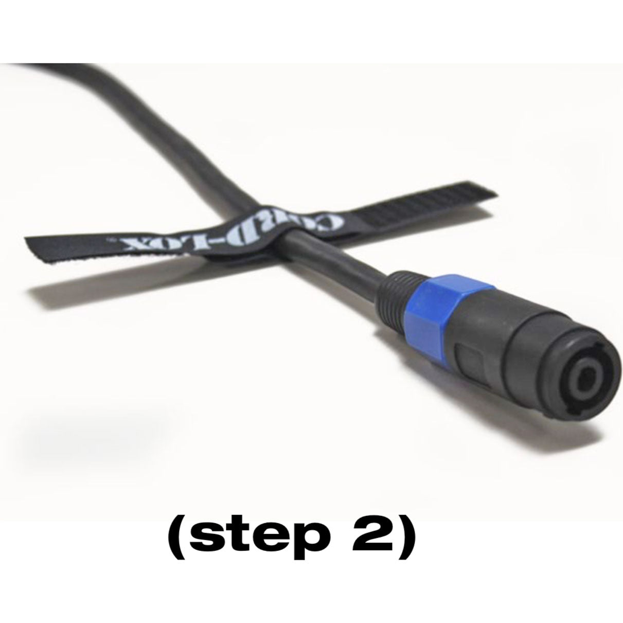 Cord-Lox 310-C Closed Loop Velcro Hook and Loop Cable Ties (1" x 10", Blue, 100 Pack)