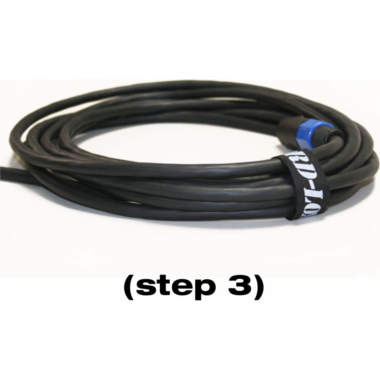 Cord-Lox 310-C Closed Loop Velcro Hook and Loop Cable Ties (1" x 10", Neon Orange, 10 Pack)