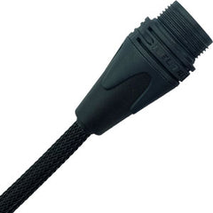 Custom Cable Snake Techflex & Color Matching Finish Options 24 Channels (Black) Image 1