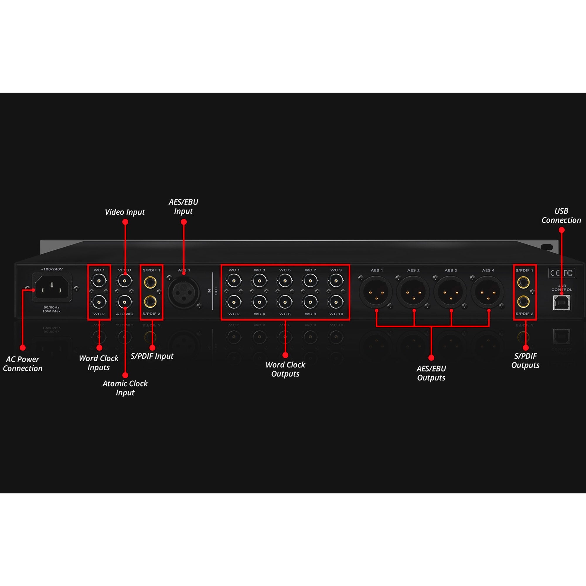 Antelope Audio Isochrone OCX HD Master Clock