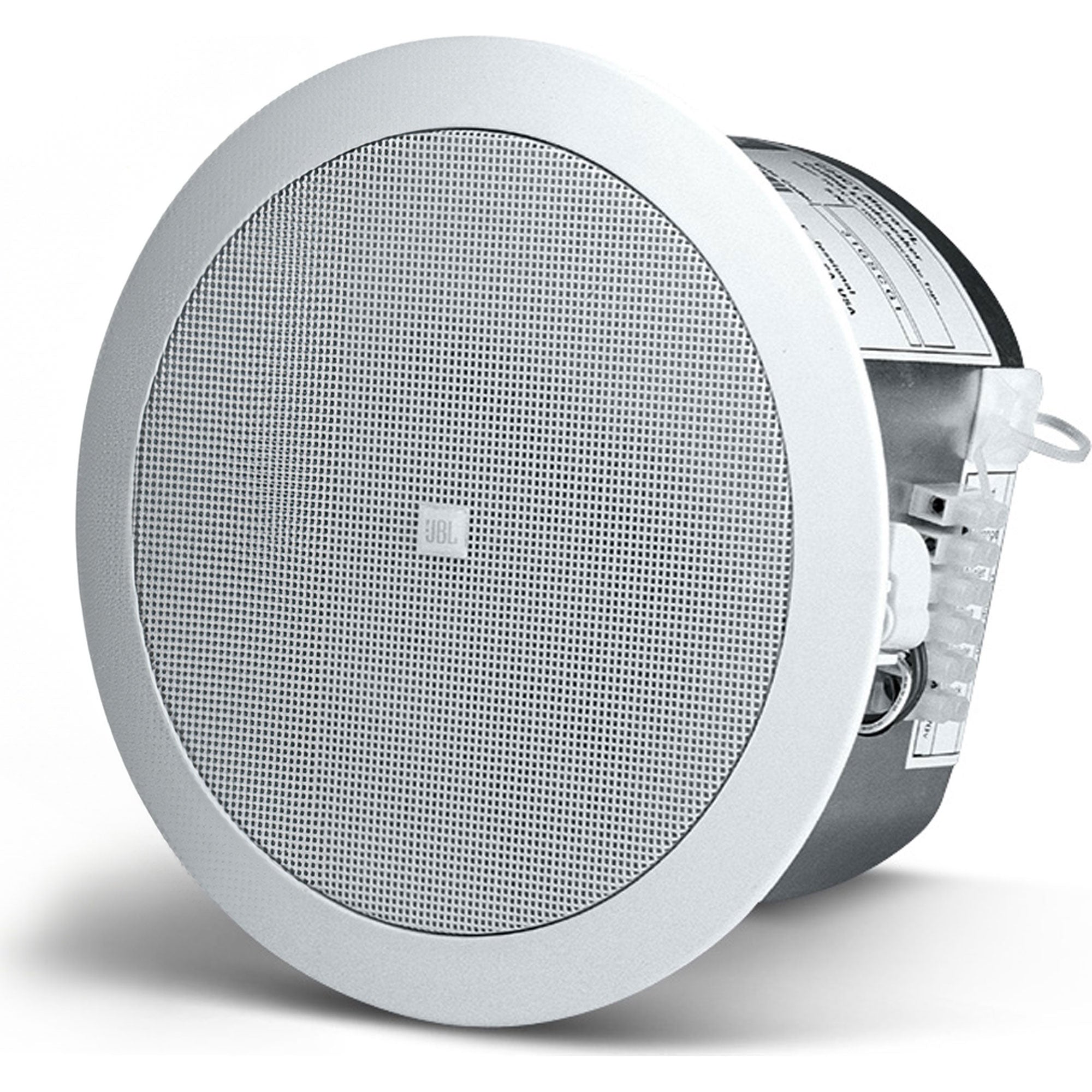 JBL Control 24CT MicroPlus 4.5" 2-Way In-Ceiling Loudspeaker with Transformer (White, Pair)
