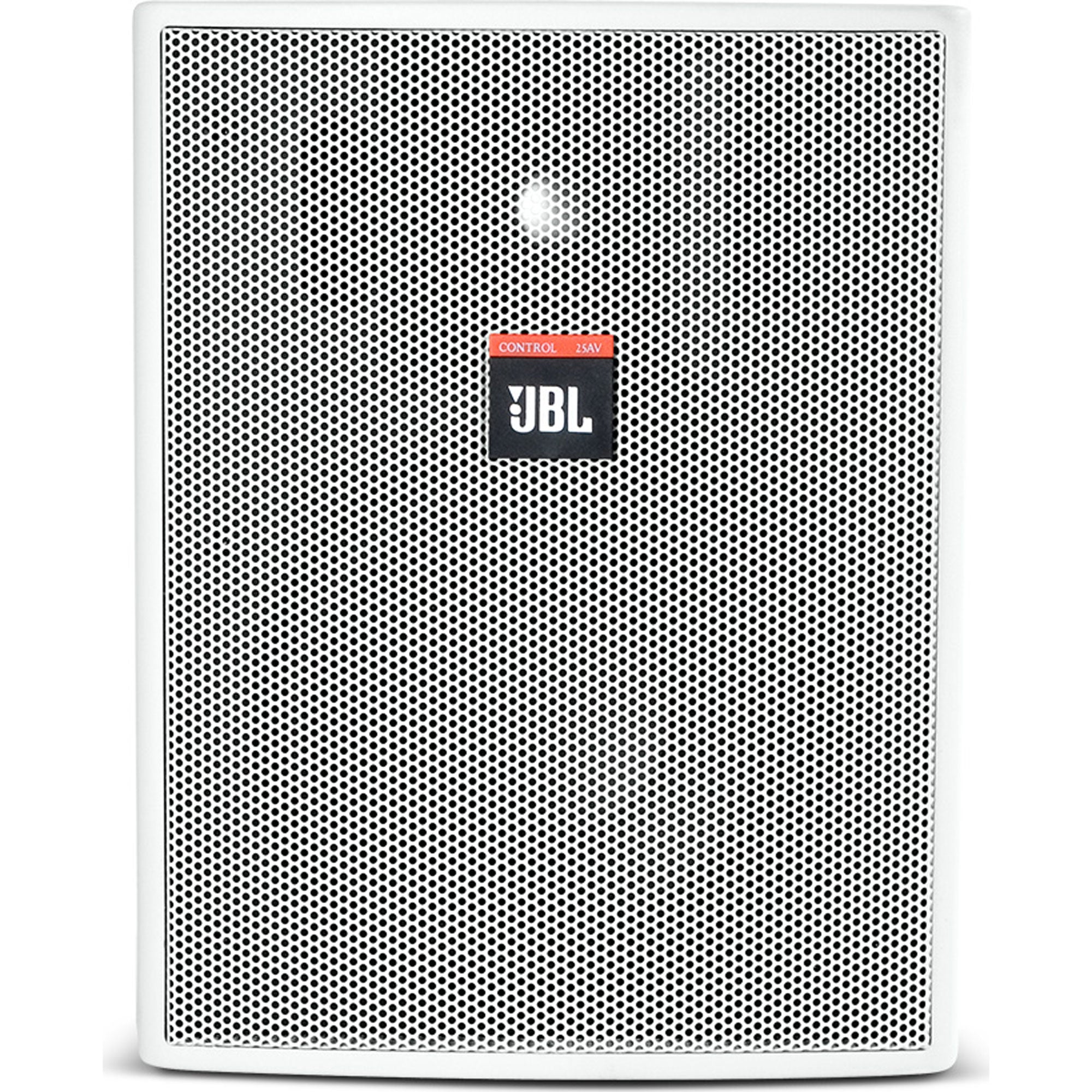 JBL Control 25AV 5.25" 2-Way Indoor/Outdoor Loudspeaker (White, Pair)