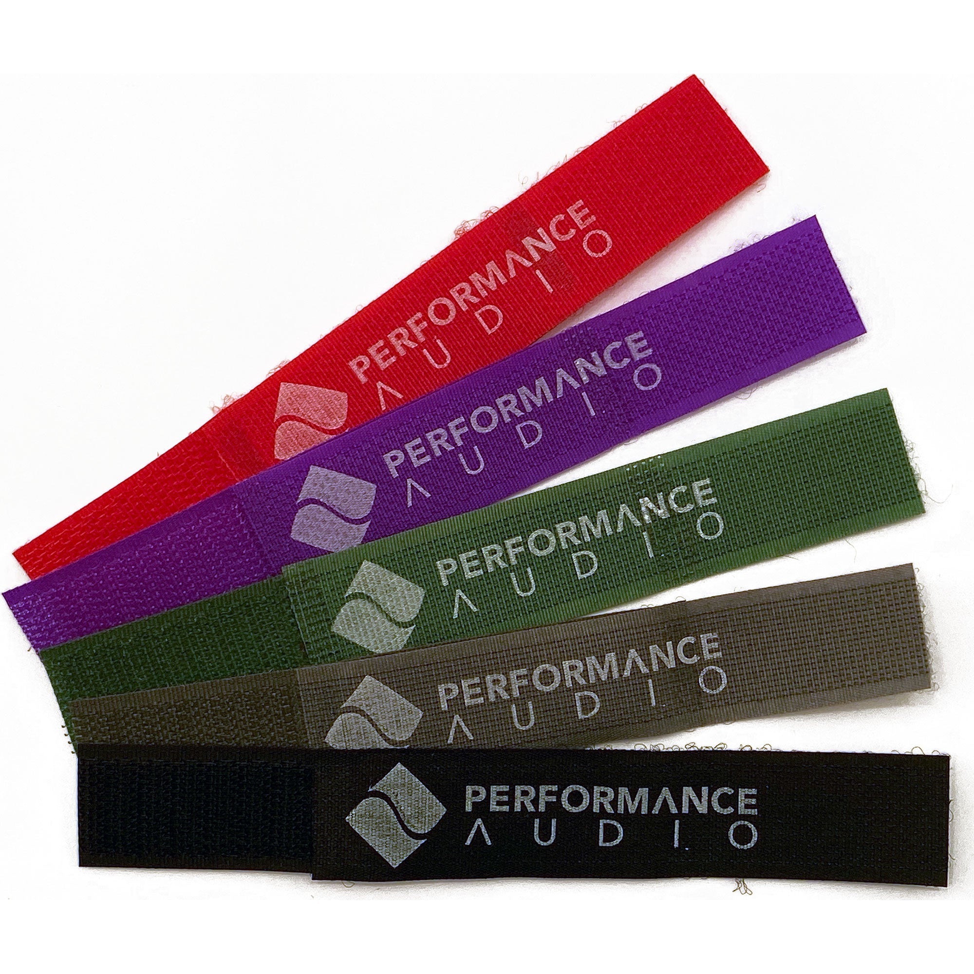 Cord-Lox 307-C Closed Loop Velcro Hook and Loop Cable Ties (1" x 7", Blue, 50 Pack)