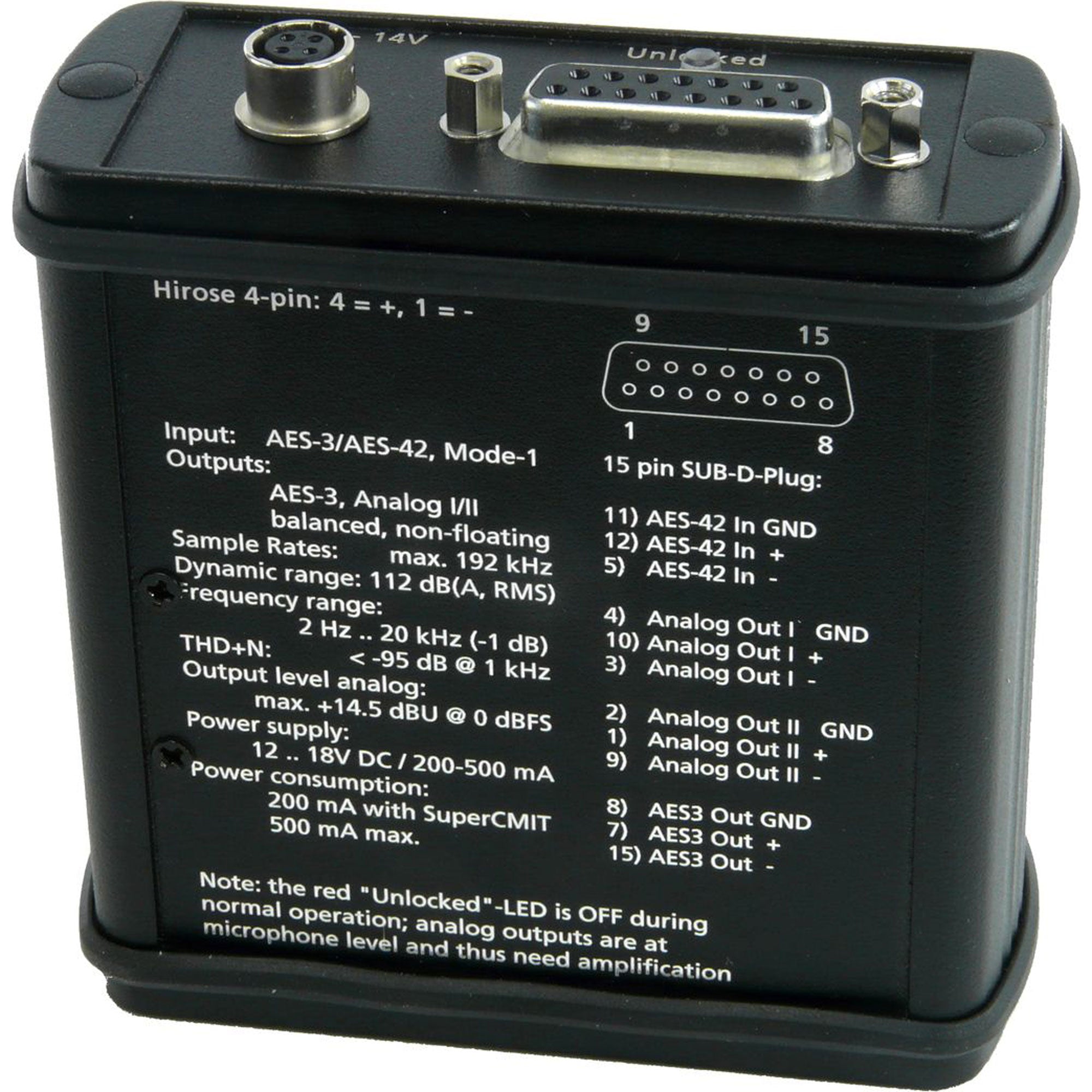 Schoeps MINI-DA42 Powering Box