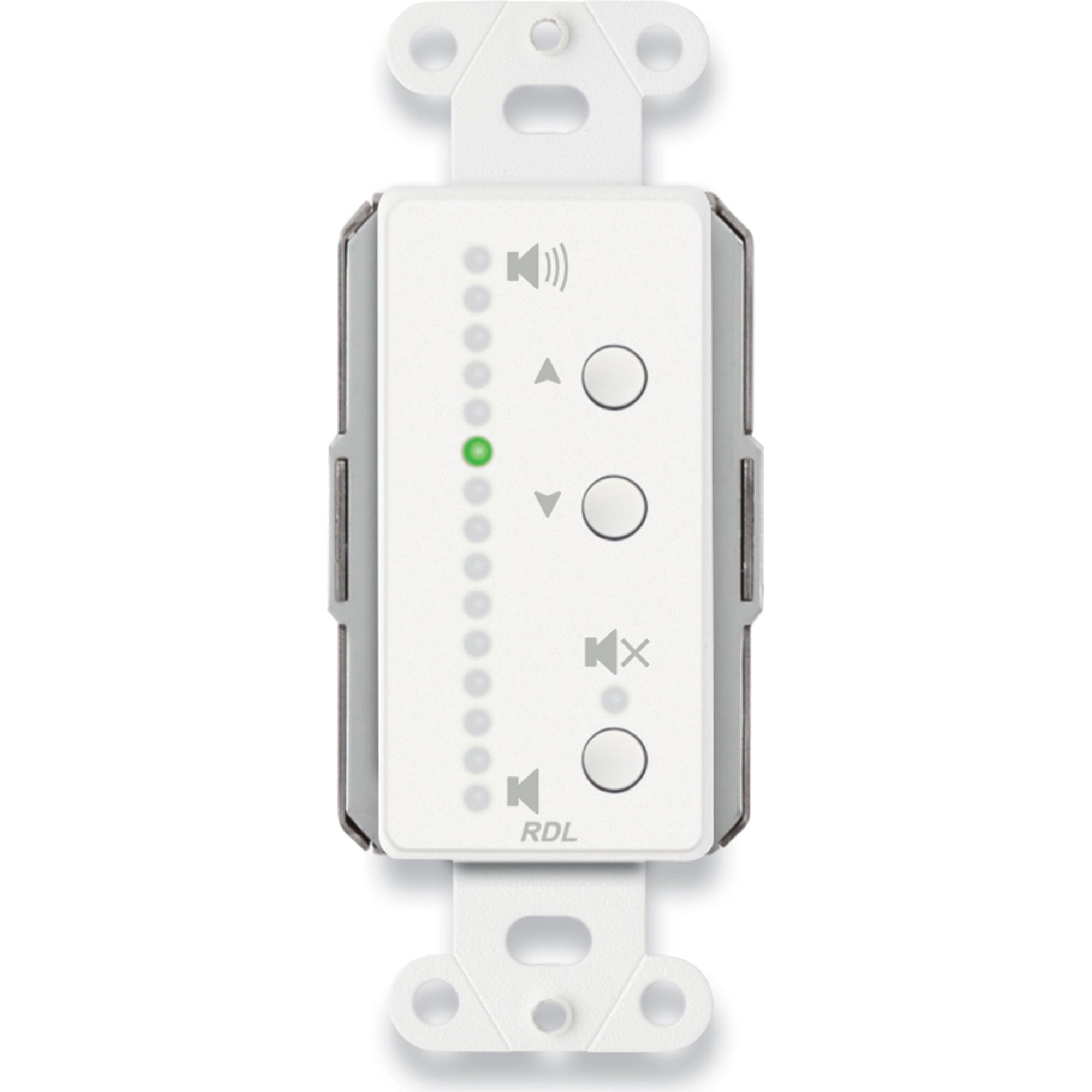 RDL D-NLC1 Network Remote Control with LEDS - Dante (White)