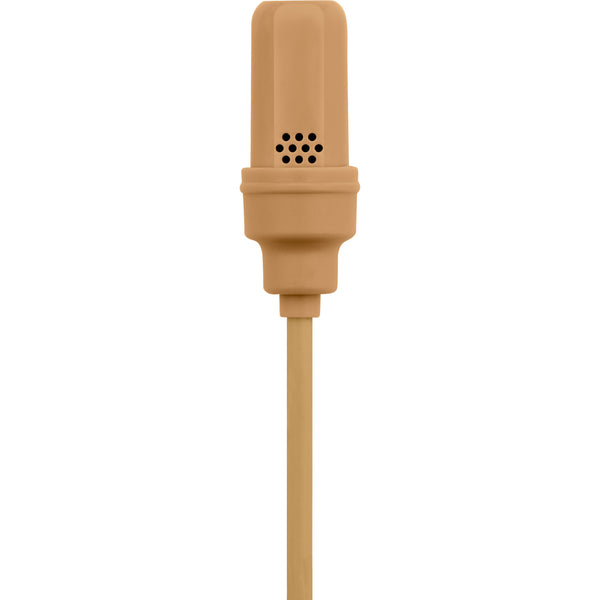 Shure UL4 UniPlex Cardioid Subminiature Lavalier Microphone (Tan, 3-Pin LEMO)
