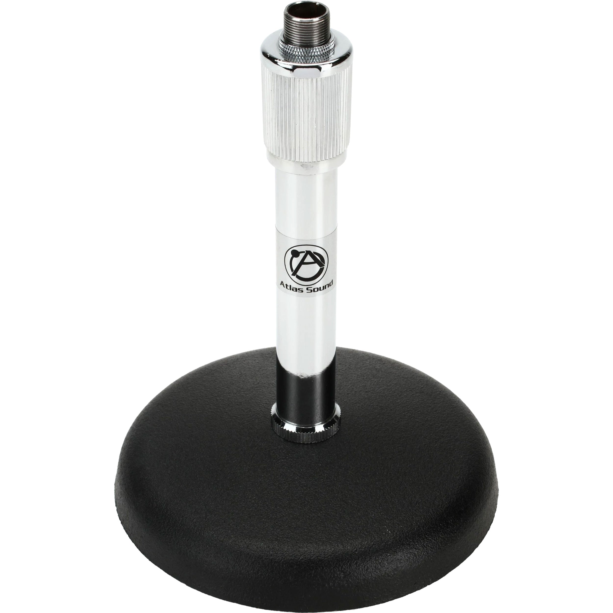 AtlasIED DS7 Adjustable Desktop Microphone Stand (Chrome)