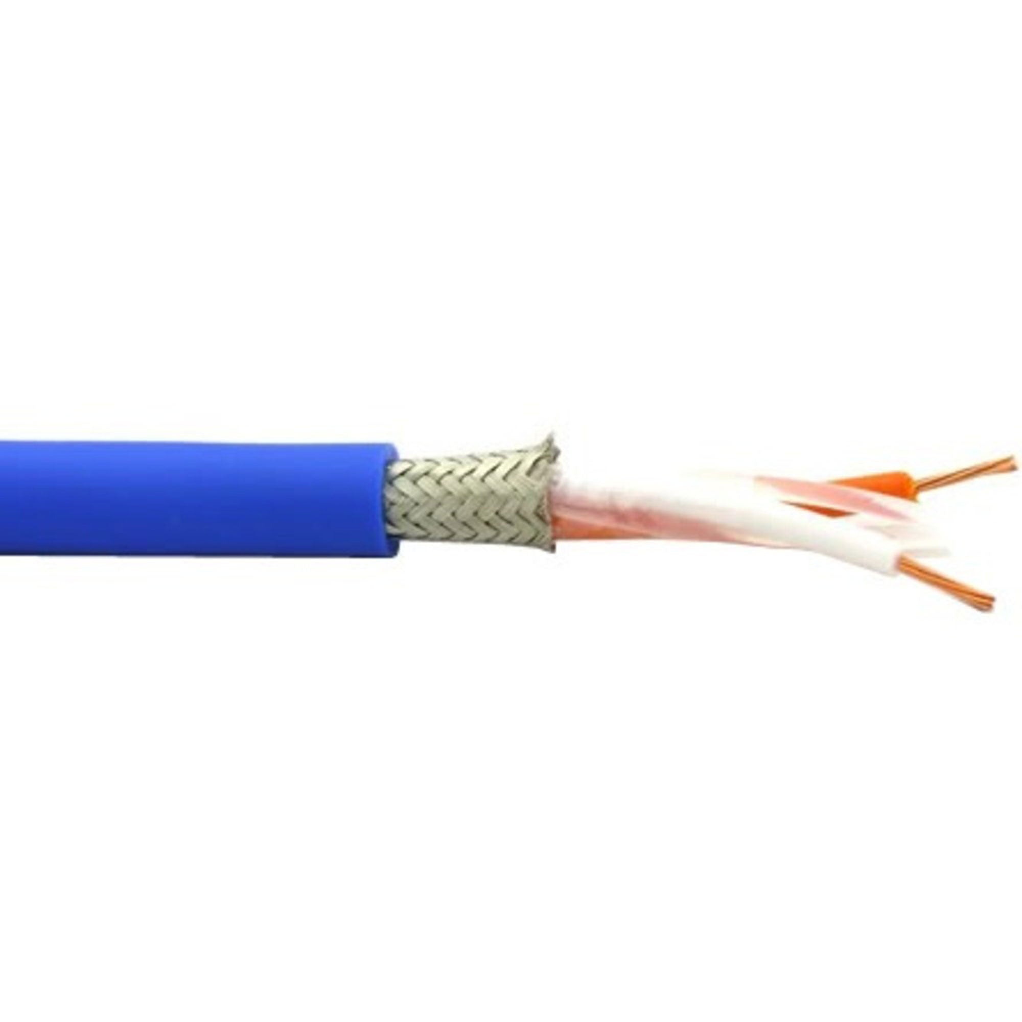Custom Cable 160 Feet of Canare DA202 Blue Wire