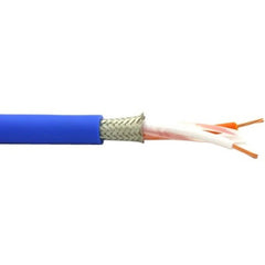 Custom Cable 80 Feet of Canare DA202 Blue Wire Image 1