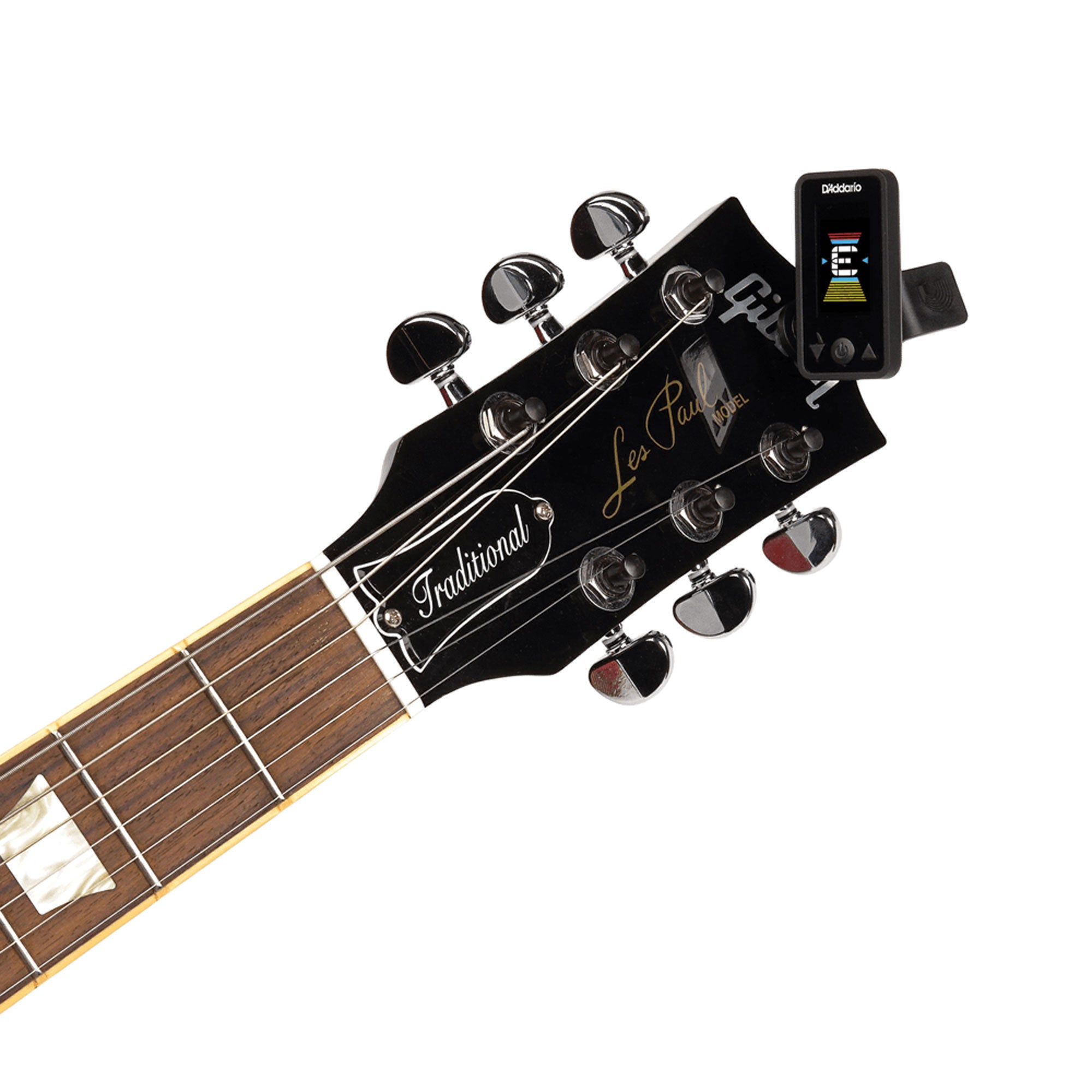 D'Addario PW-CT-17BK Eclipse Tuner Chromatic Headstock Tuner (Black)