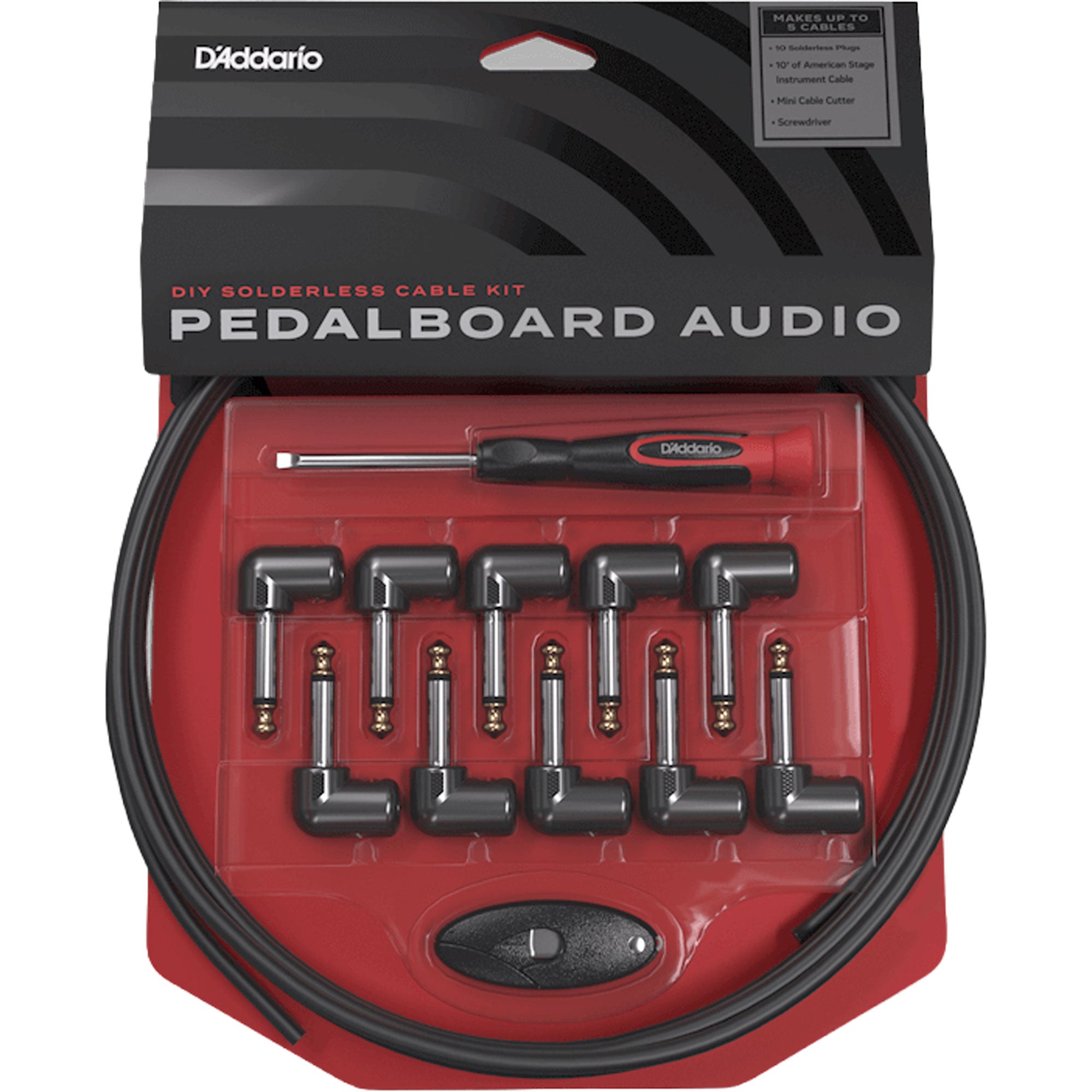D'Addario PW-GPKIT-10 DIY Solderless Pedalboard Cable Kit