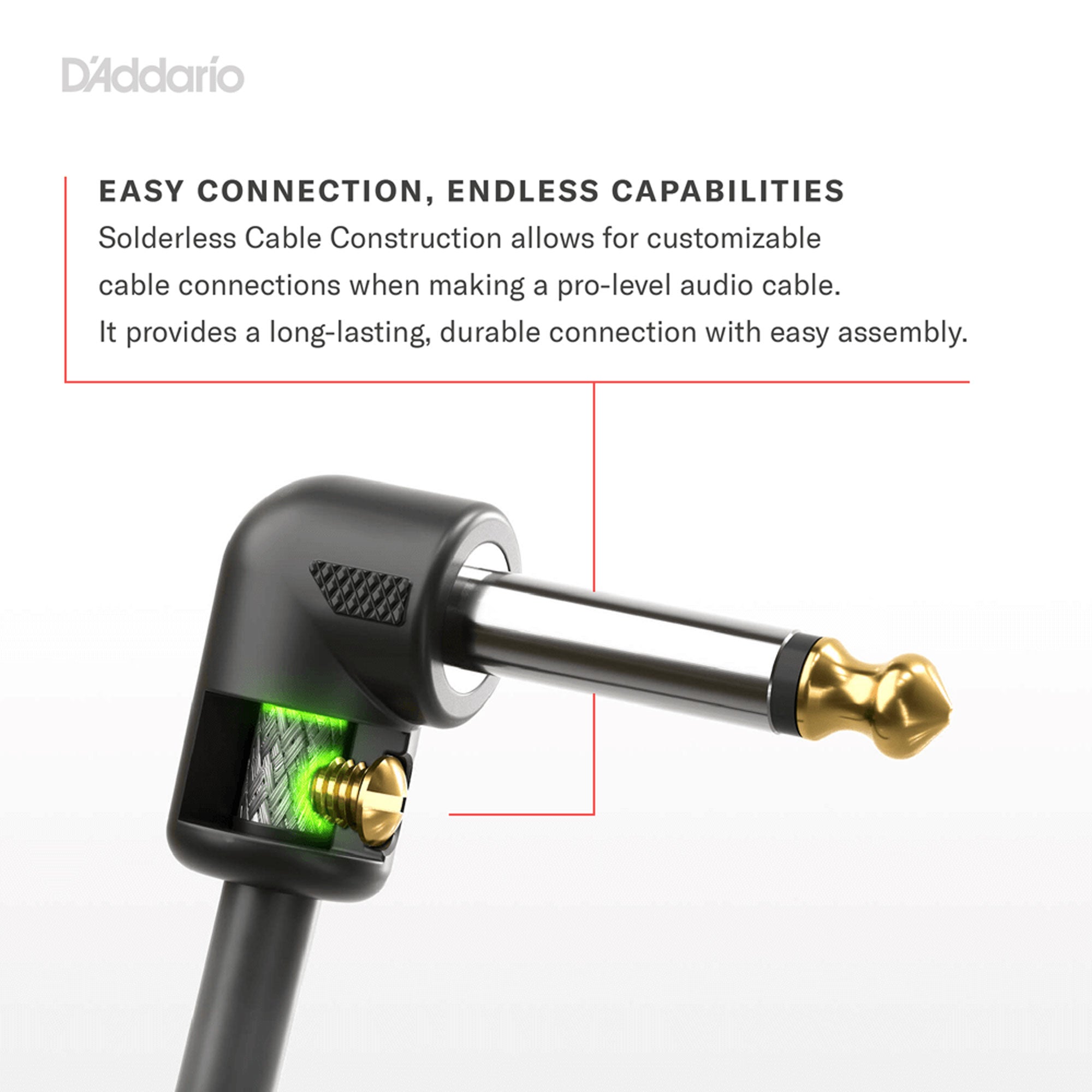 D'Addario PW-GPKIT-10 DIY Solderless Pedalboard Cable Kit