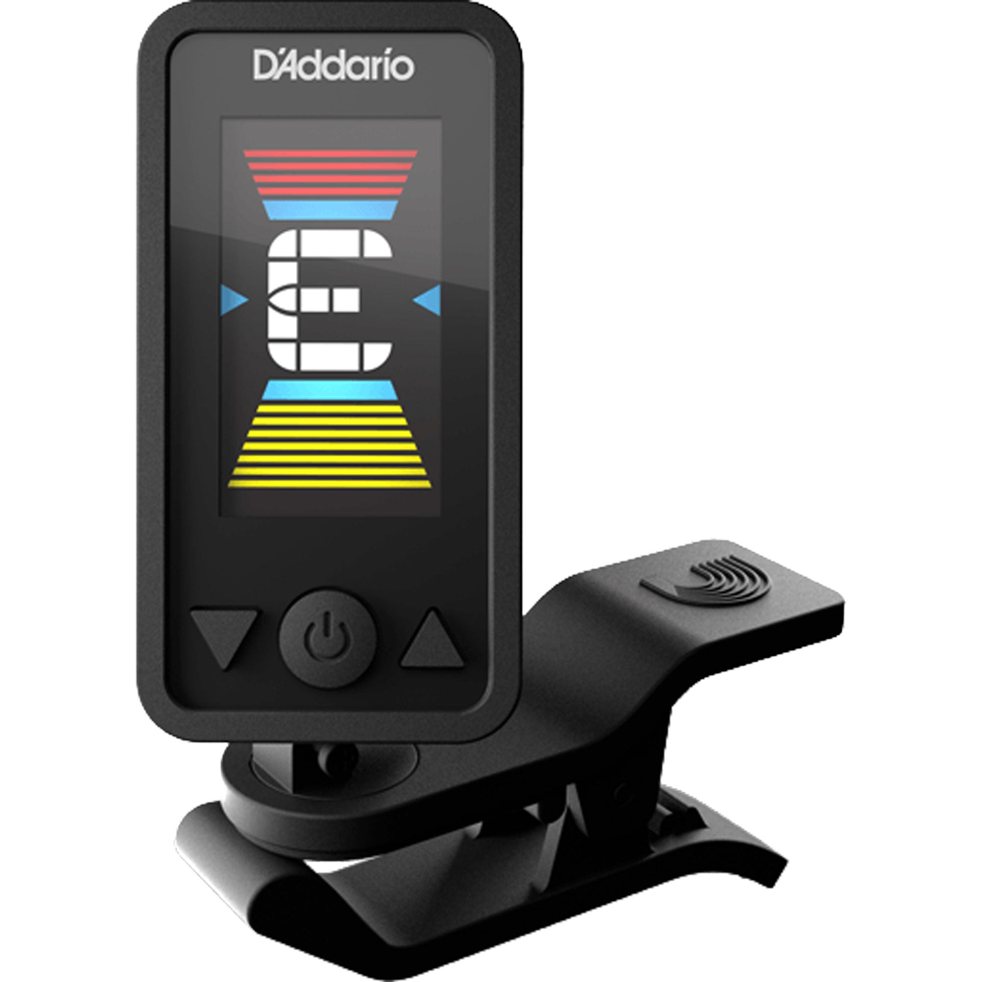 D'Addario PW-CT-17BK Eclipse Tuner Chromatic Headstock Tuner (Black)