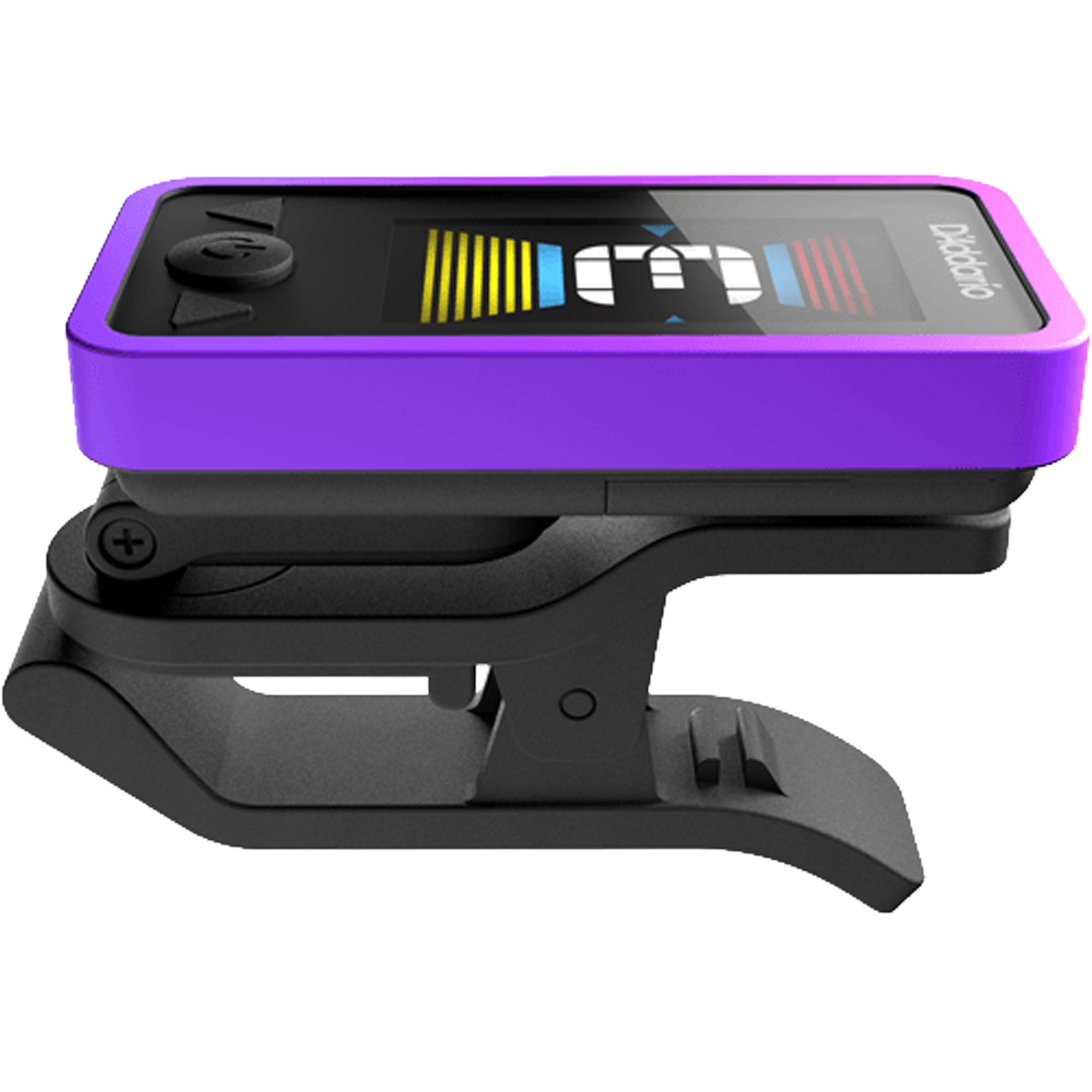 D'Addario PW-CT-17PR Eclipse Tuner Chromatic Headstock Tuner (Purple)