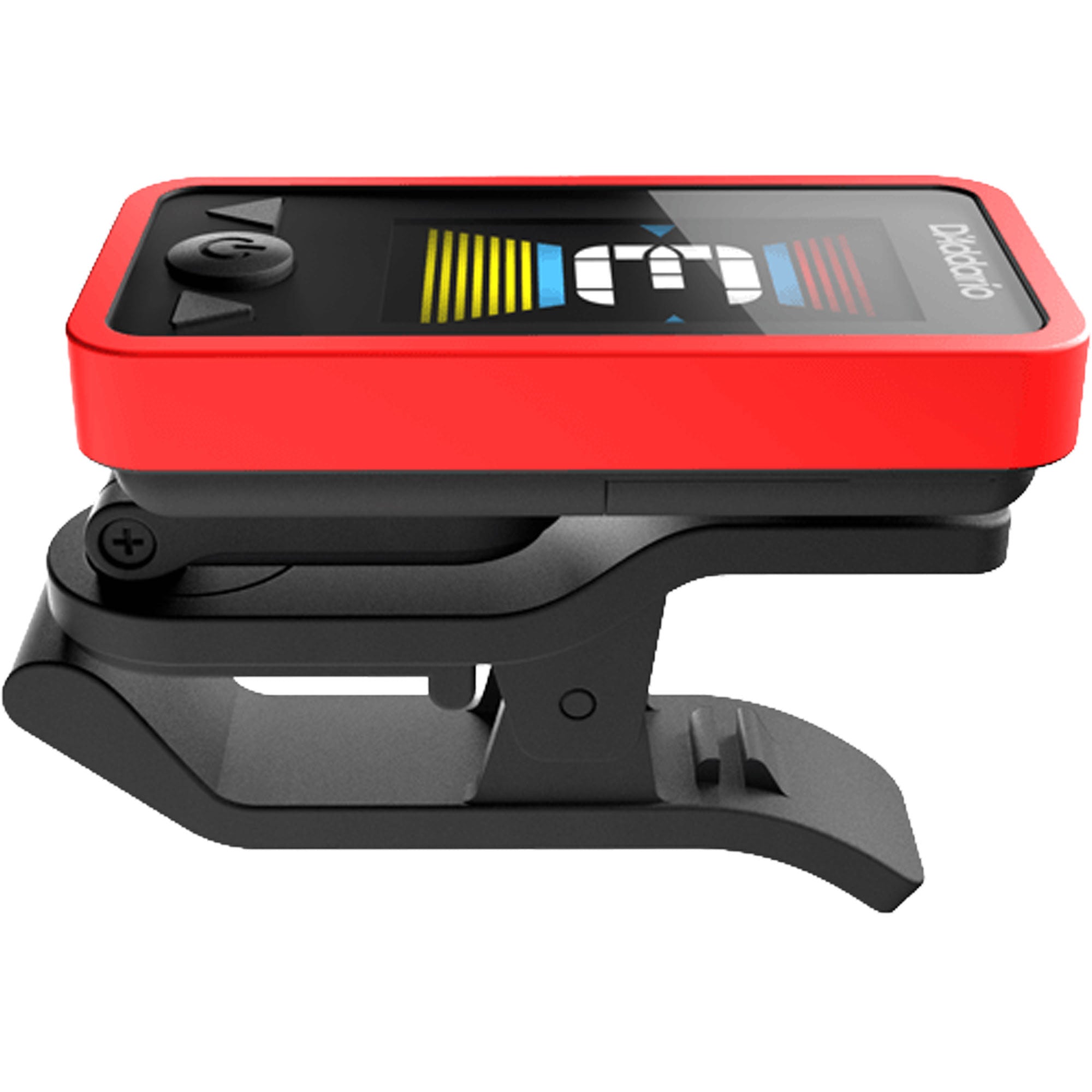 D'Addario PW-CT-17RD Eclipse Tuner Chromatic Headstock Tuner (Red)