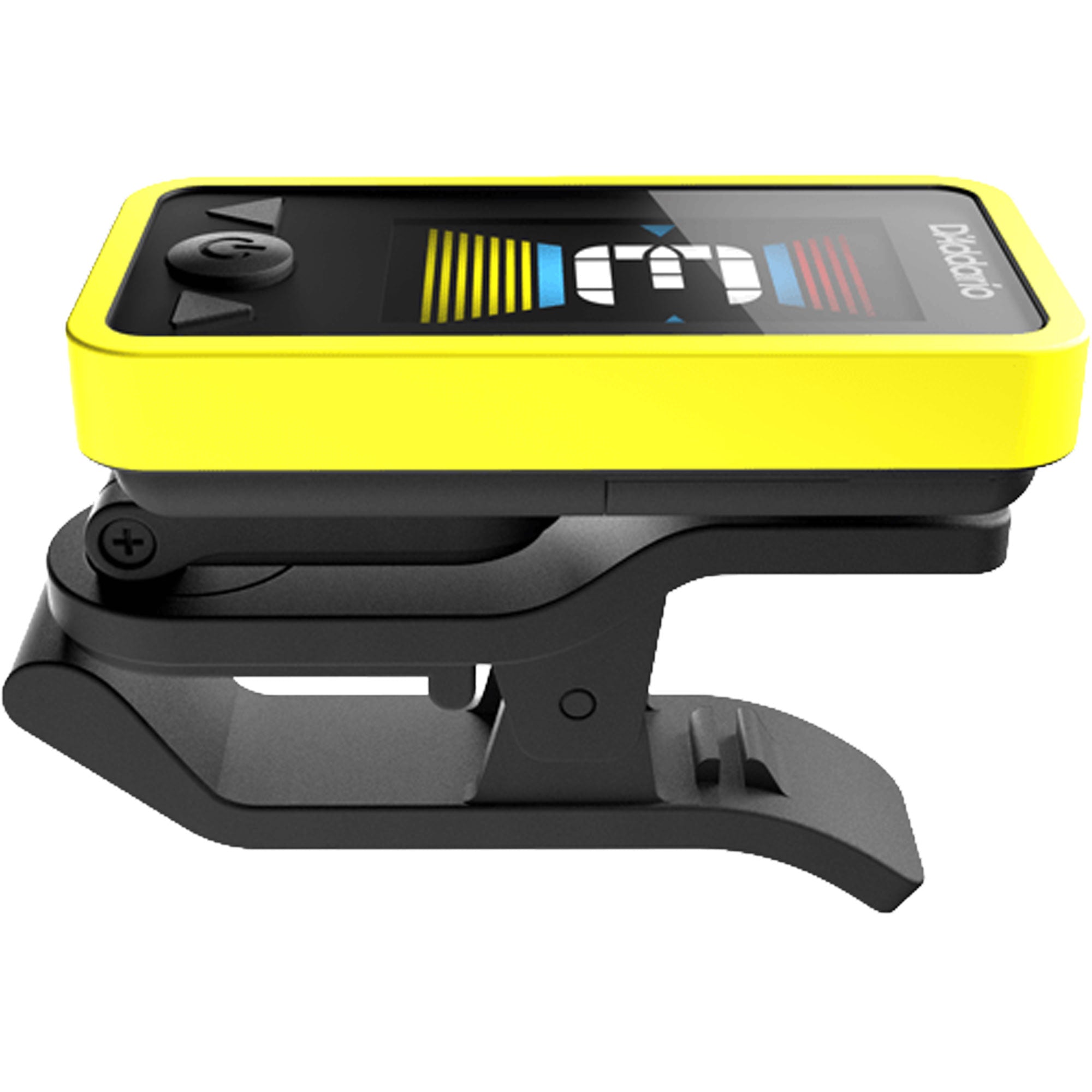 D'Addario PW-CT-17YL Eclipse Tuner Chromatic Headstock Tuner (Yellow)