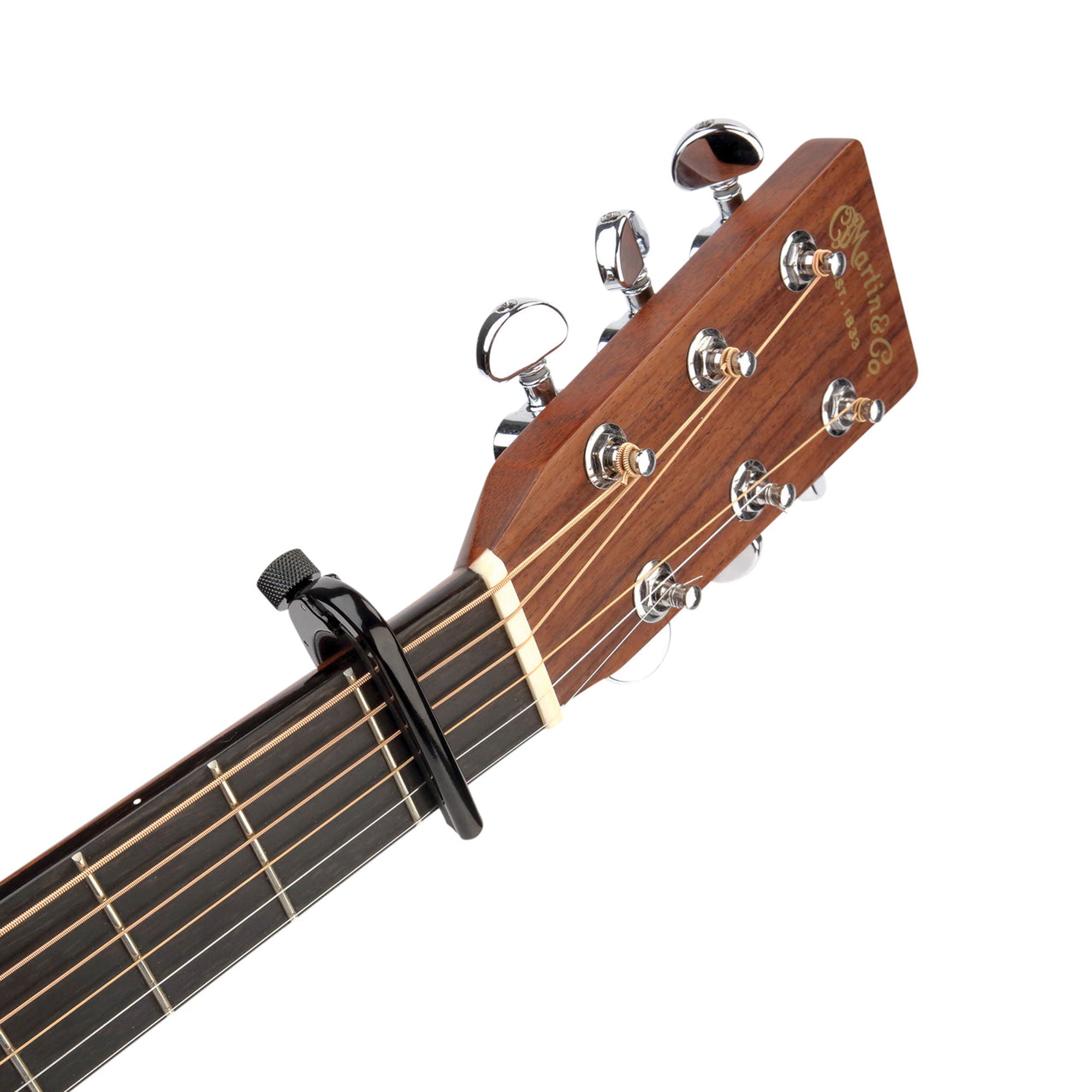 D'Addario PW-CP-02 Pro Capo with Adjustable Tension (Black)