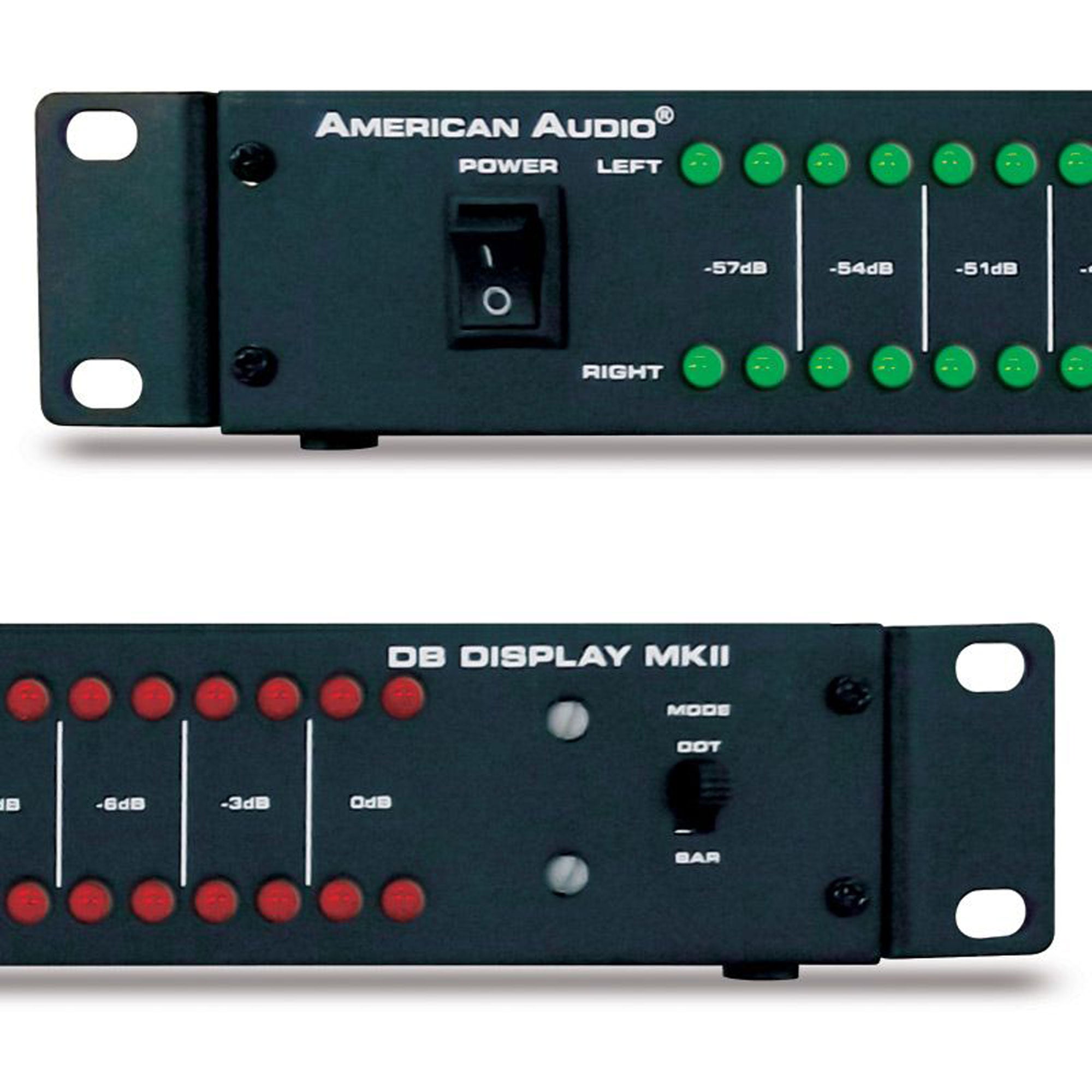 American DJ DB Display MkII LED dB Level Display & Amp Rack Lightshow