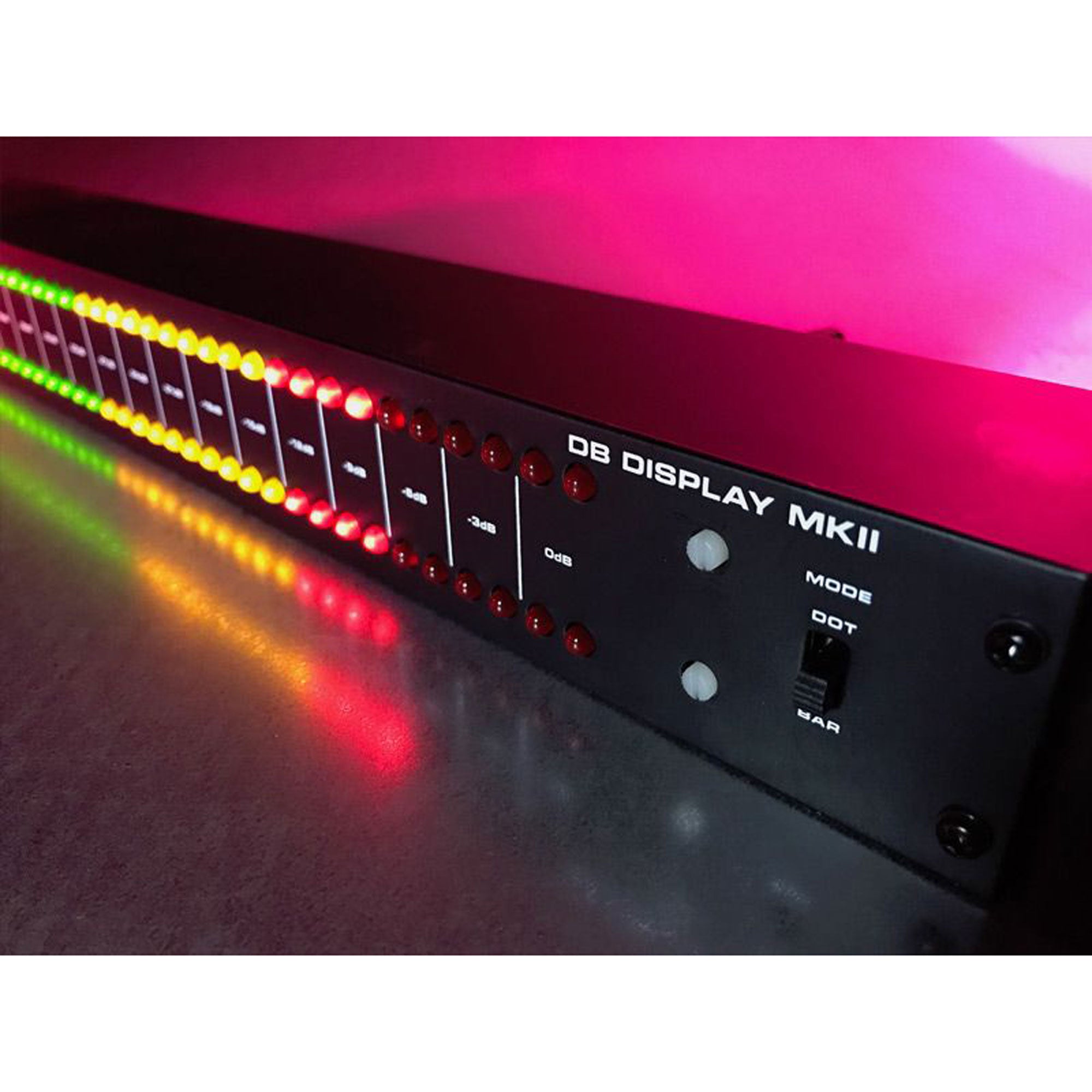 American DJ DB Display MkII LED dB Level Display & Amp Rack Lightshow