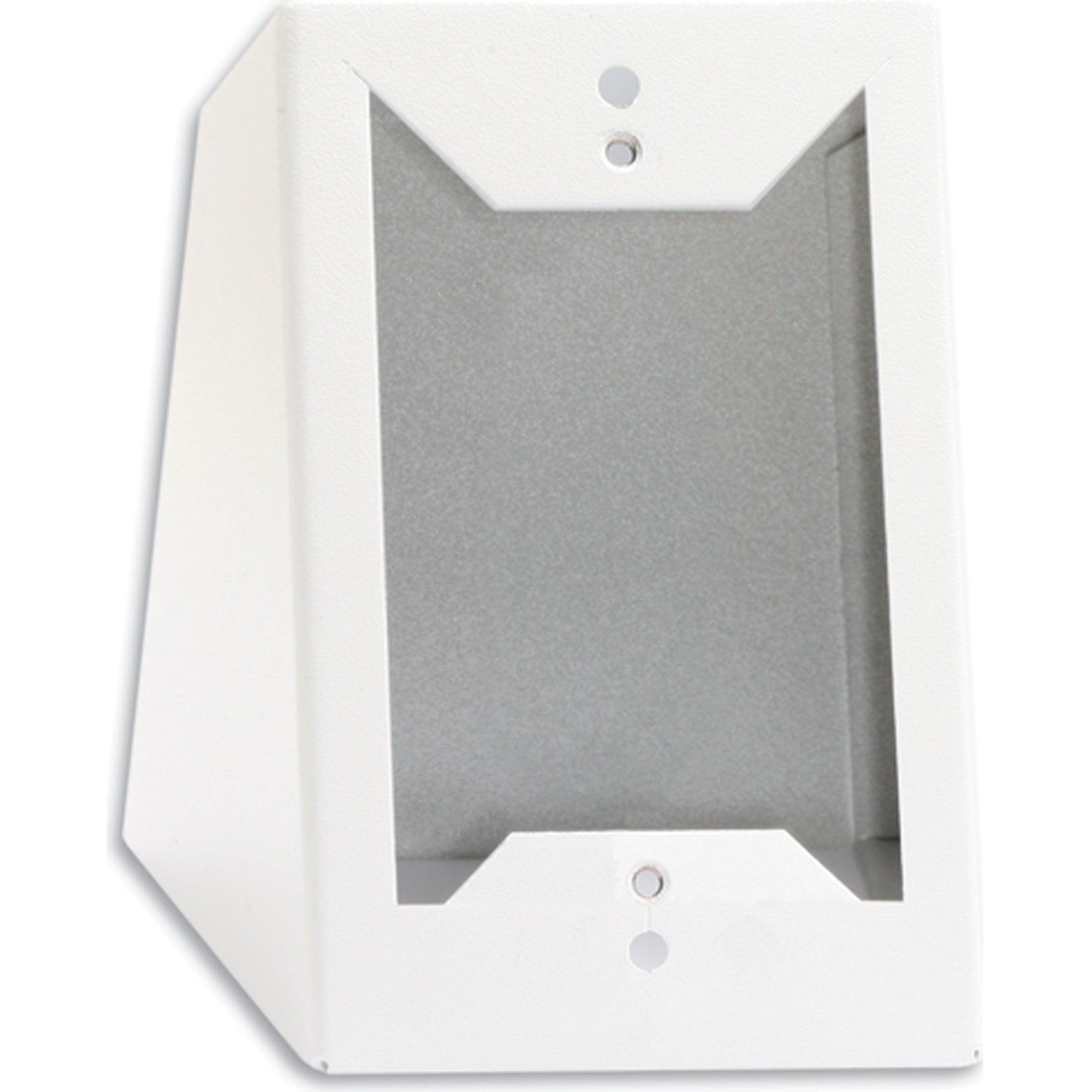 RDL DC-1W Desktop or Wall Mounted Chassis for Decora Plates (White)