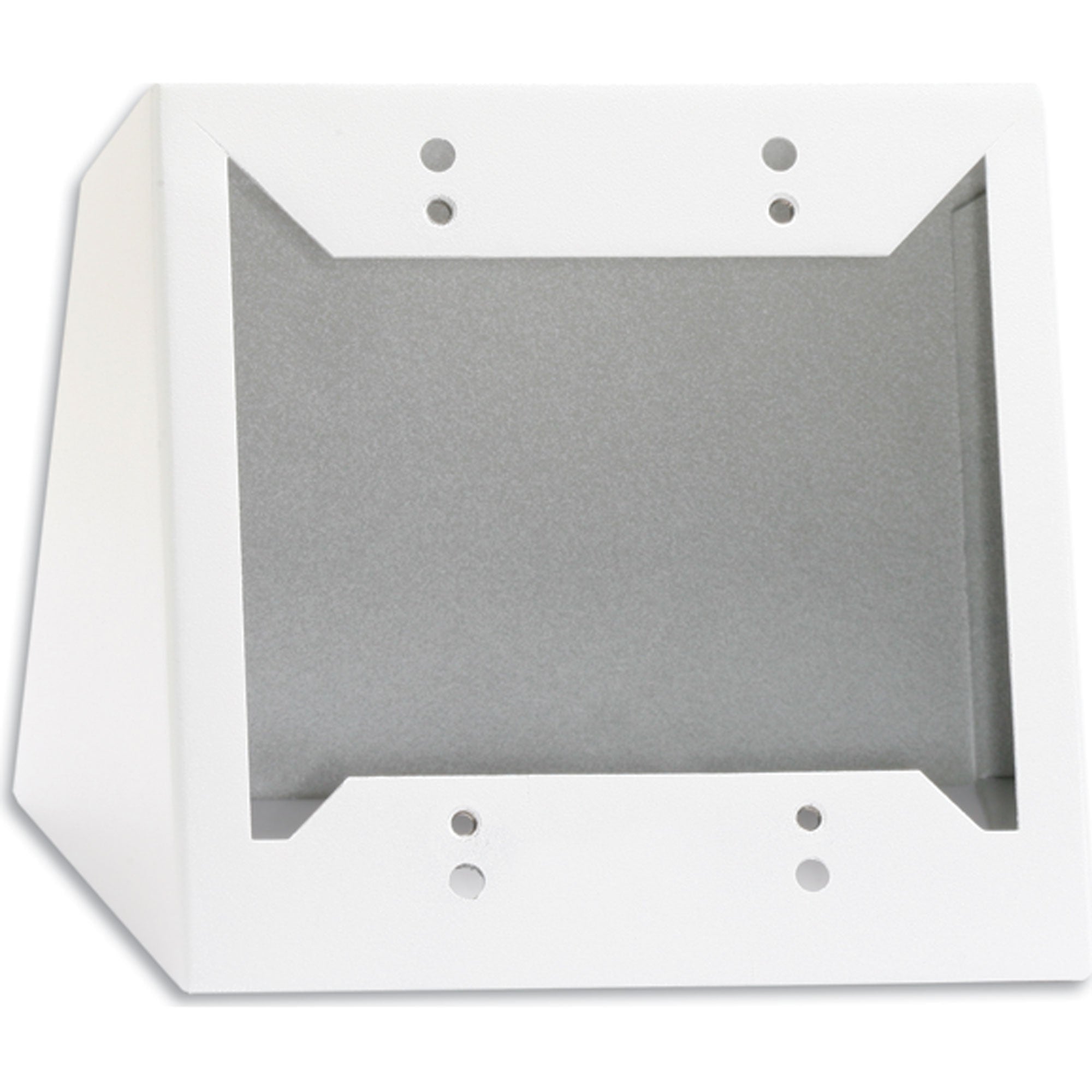RDL DC-2W Desktop or Wall Mounted Chassis for Decora Plates (White)