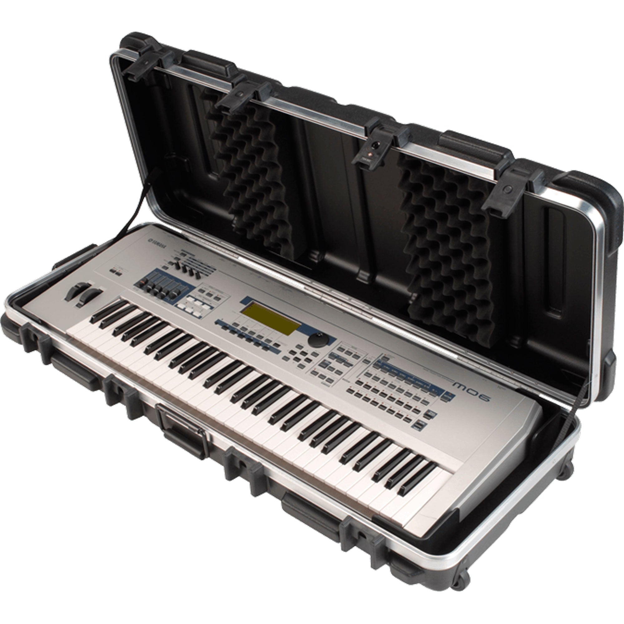 SKB 1SKB-4214W ATA Keyboard Carrying Case with Wheels (61-Key)