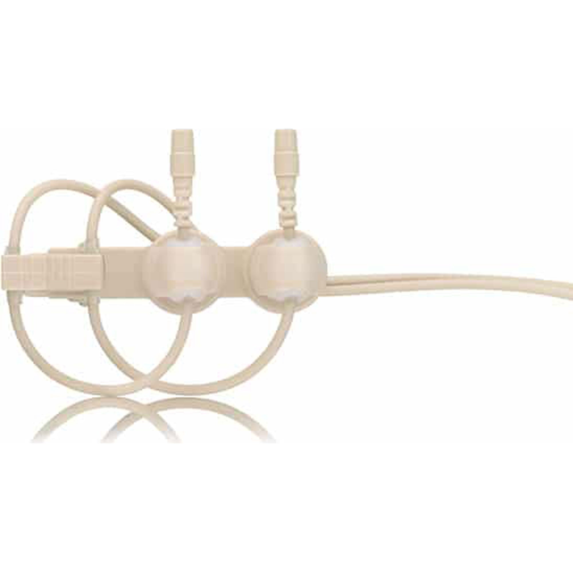 Countryman Double Isolation Clip for Lavalier Microphones (Light Beige)