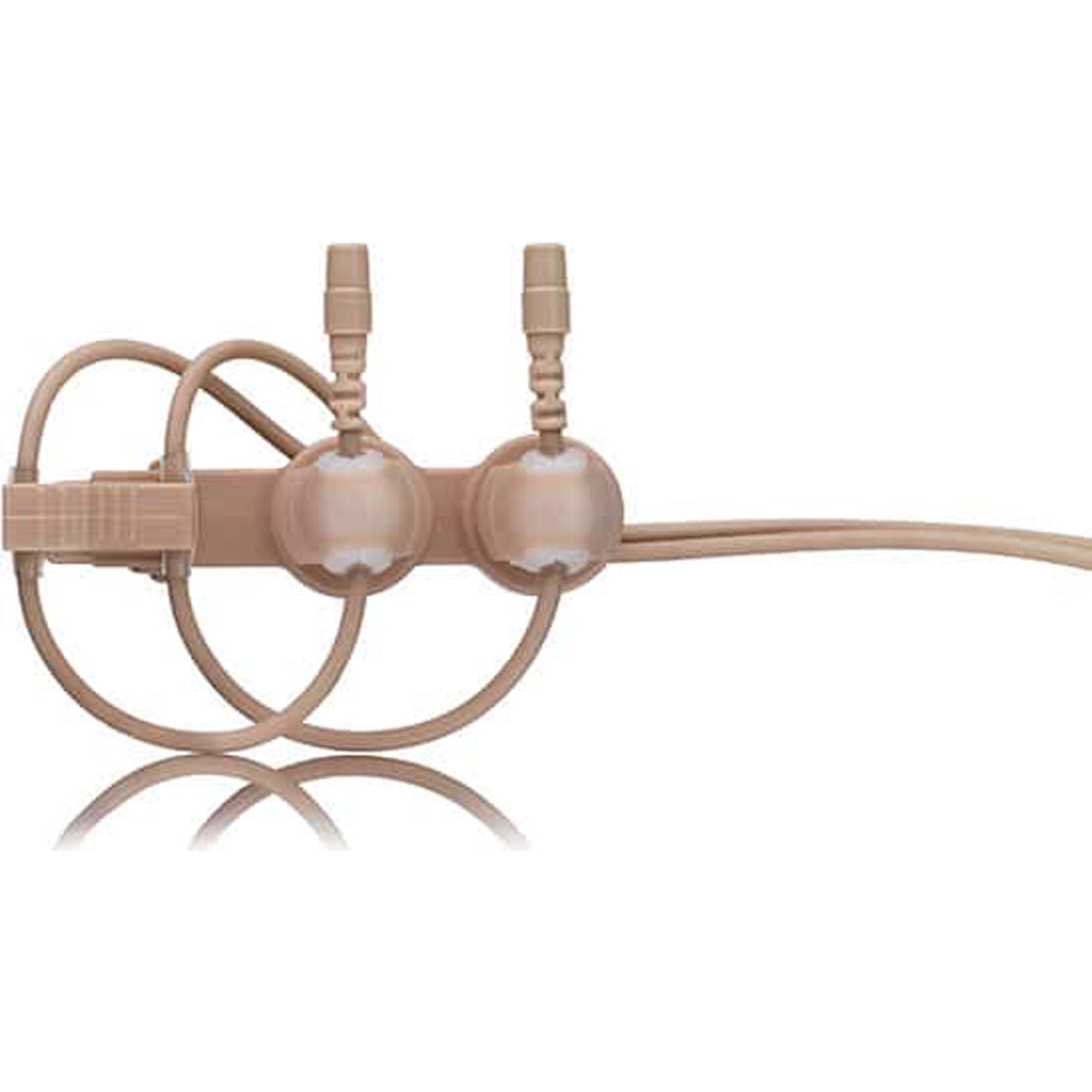 Countryman Double Isolation Clip for Lavalier Microphones (Tan)