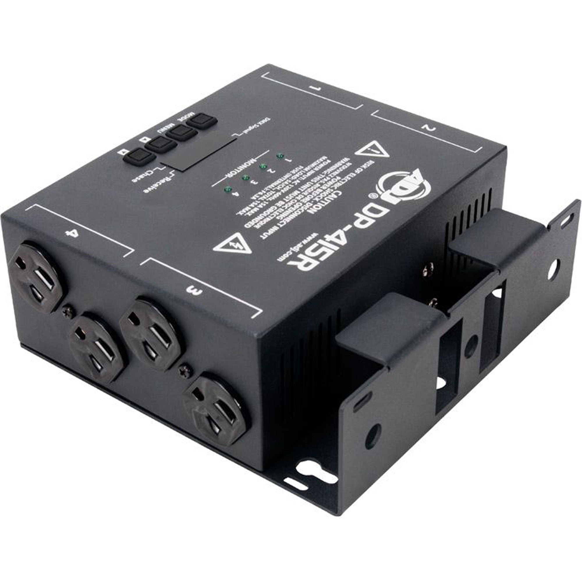 American DJ DP-415R Compact 4-Channel DMX Dimmer and Switch Pack