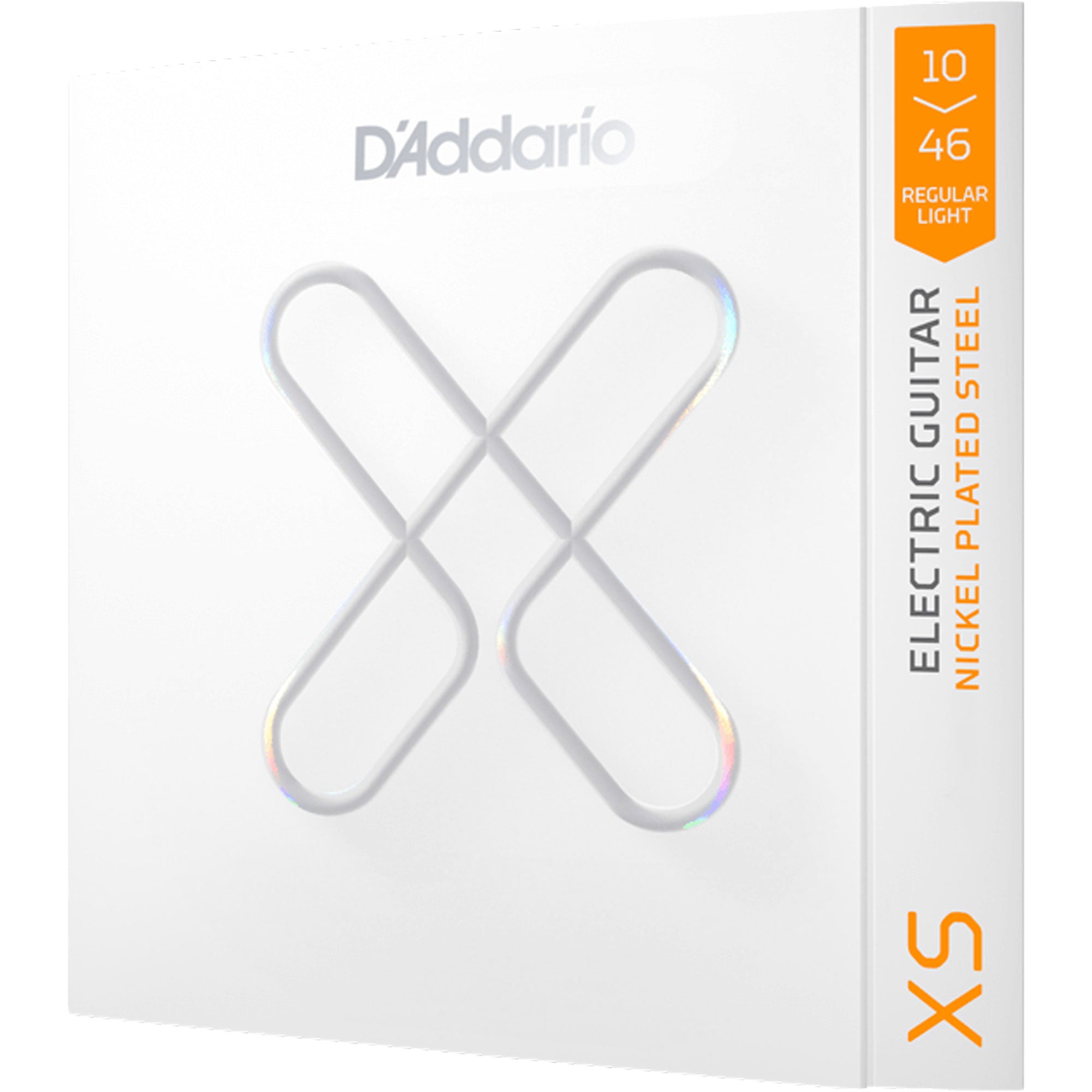 D'Addario XSE1046 Regular Light, XS Nickel Coated Electric Guitar Strings (10-46)