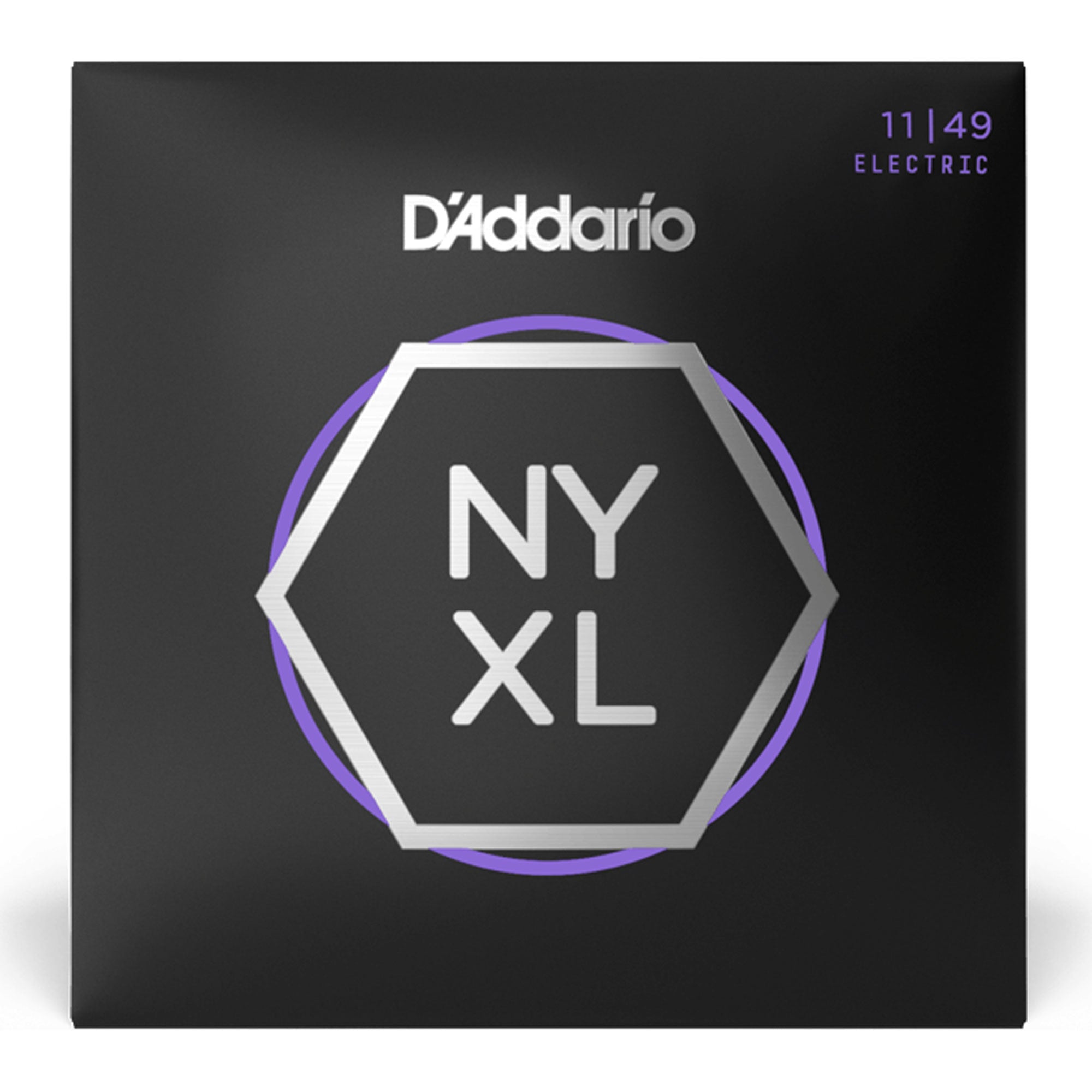 D'Addario NYXL1149 Medium NYXL Nickel Wound Electric Guitar Strings (6-String Set, 11-49)