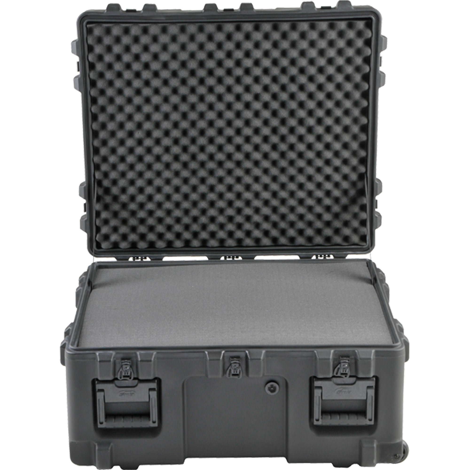 SKB 3R3025-15B-CW Roto-Molded Mil-Standard Waterproof Utility Case with Wheels (Cubed Foam)