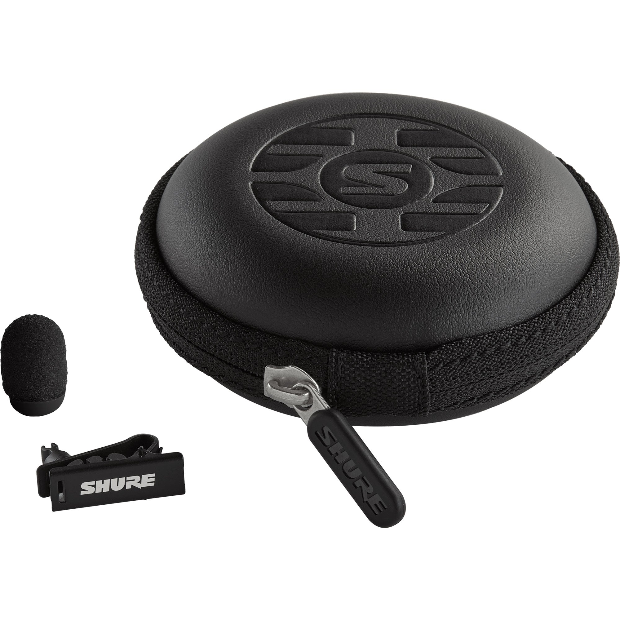 Shure UL4 UniPlex Cardioid Subminiature Lavalier Microphone (Black, 3-Pin LEMO)