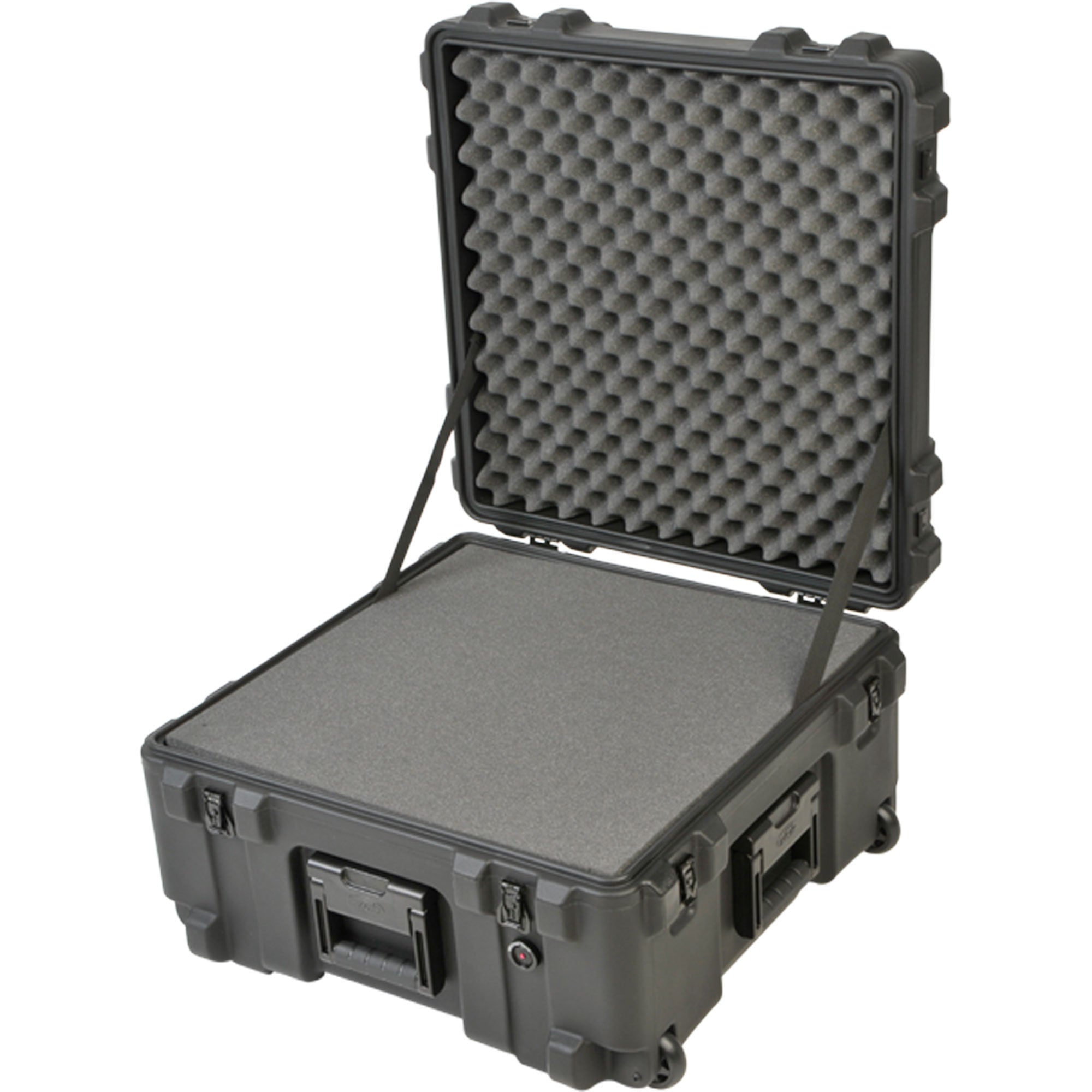 SKB 3R2222-12B-CW Roto-Molded Mil-Standard Waterproof Utility Case with Wheels (Cubed Foam)