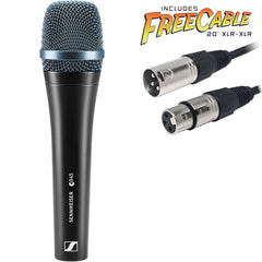 Sennheiser e 945 Handheld Supercardioid Dynamic Vocal Microphone with FREE 20' XLR Cable Image 1