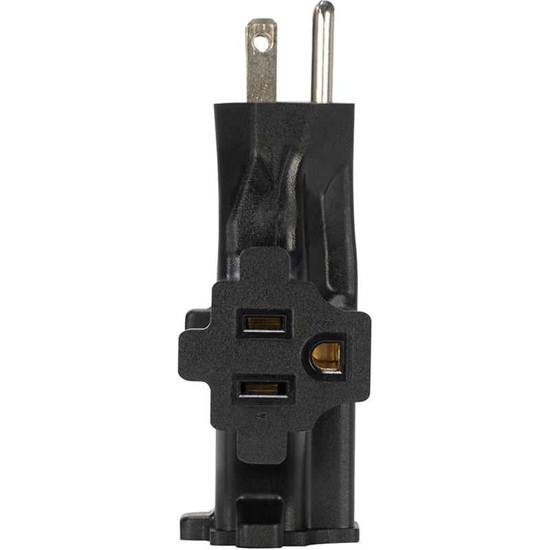 American DJ Accu-Cable EC3FER Tri Tap Edison Power Splitter (Black)