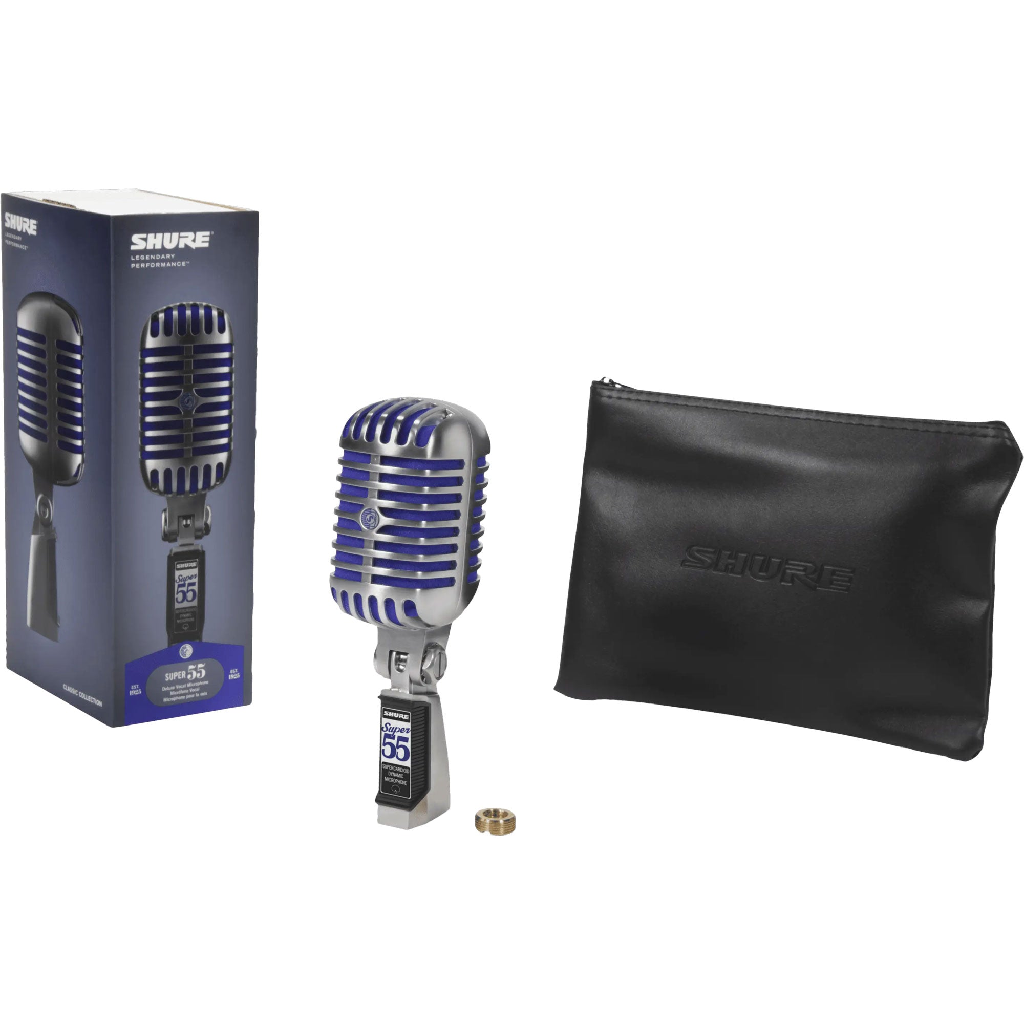 Shure Super 55 Deluxe Supercardioid Dynamic Vocal Microphone