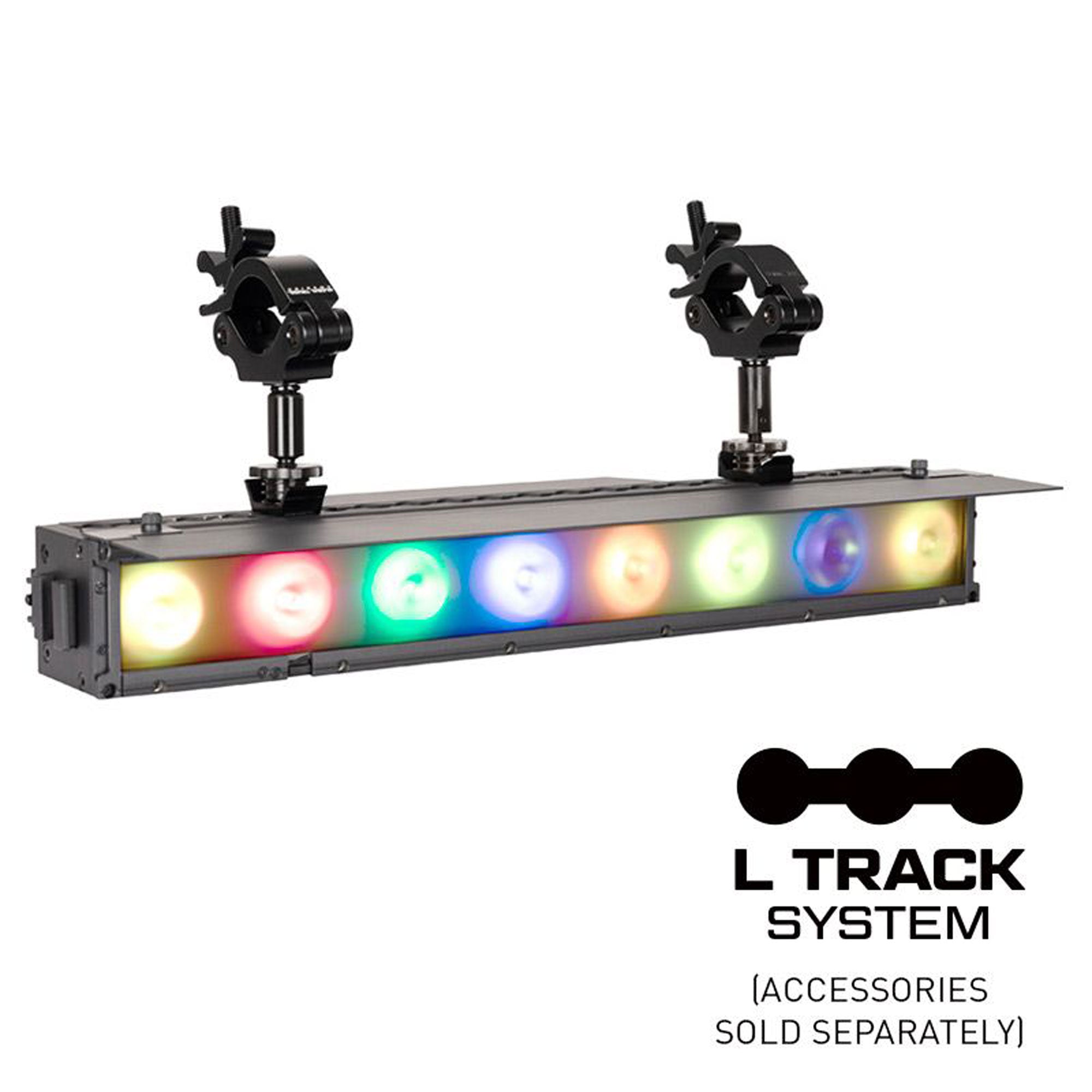 American DJ ElectraPix Bar 8 IP65 Outdoor-Rated Battery-Powered RGBAL+UV LED Linear Bar Fixture