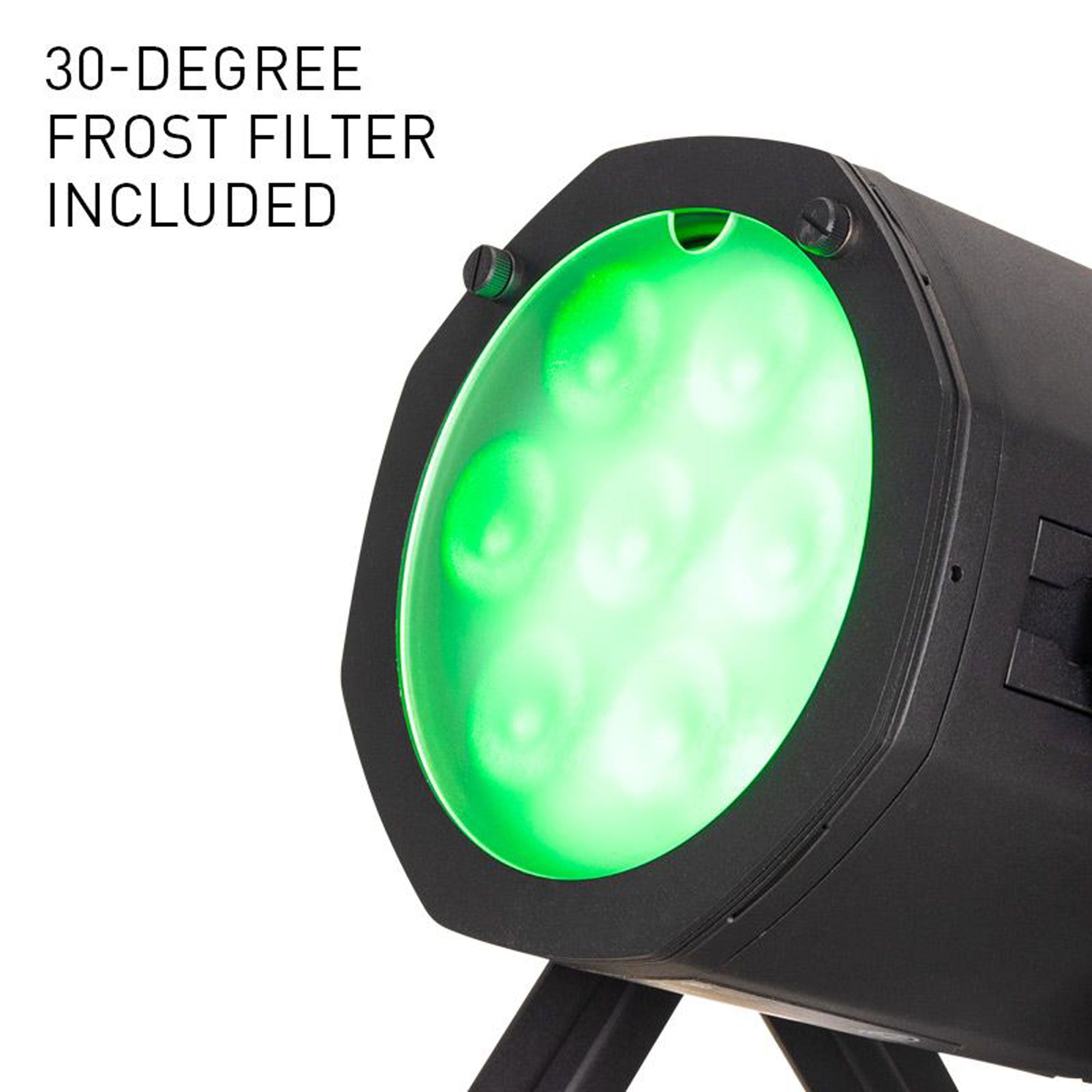 American DJ ElectraPix Par 7 IP65 Outdoor-Rated Battery Powered RGBAL+UV LED PAR Fixture