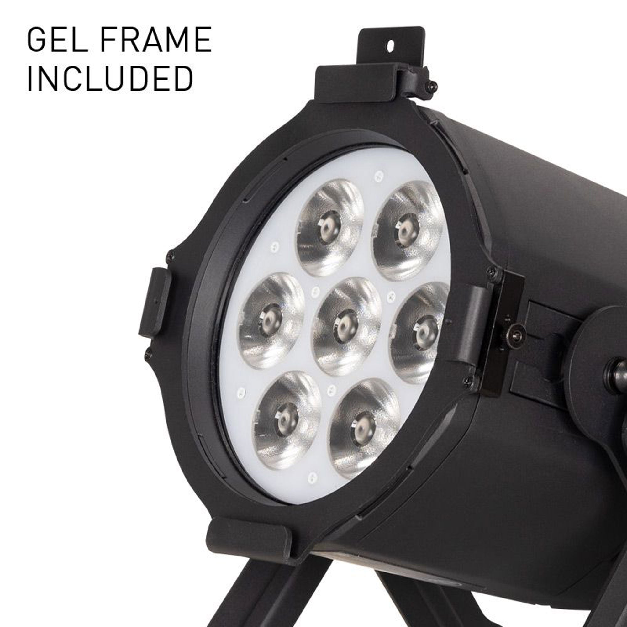 American DJ ElectraPix Par 7 IP65 Outdoor-Rated Battery Powered RGBAL+UV LED PAR Fixture