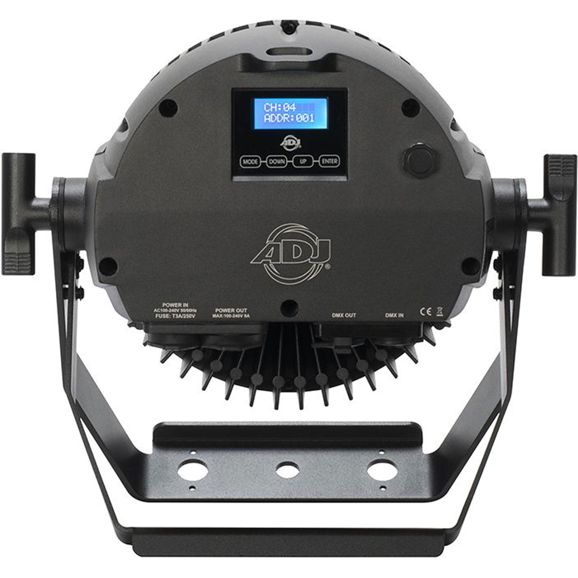 American DJ Encore LP12IP Heavy-Duty IP65 Outdoor Rated Par with 12 x 20 Watt Quad LEDs (RGBL)