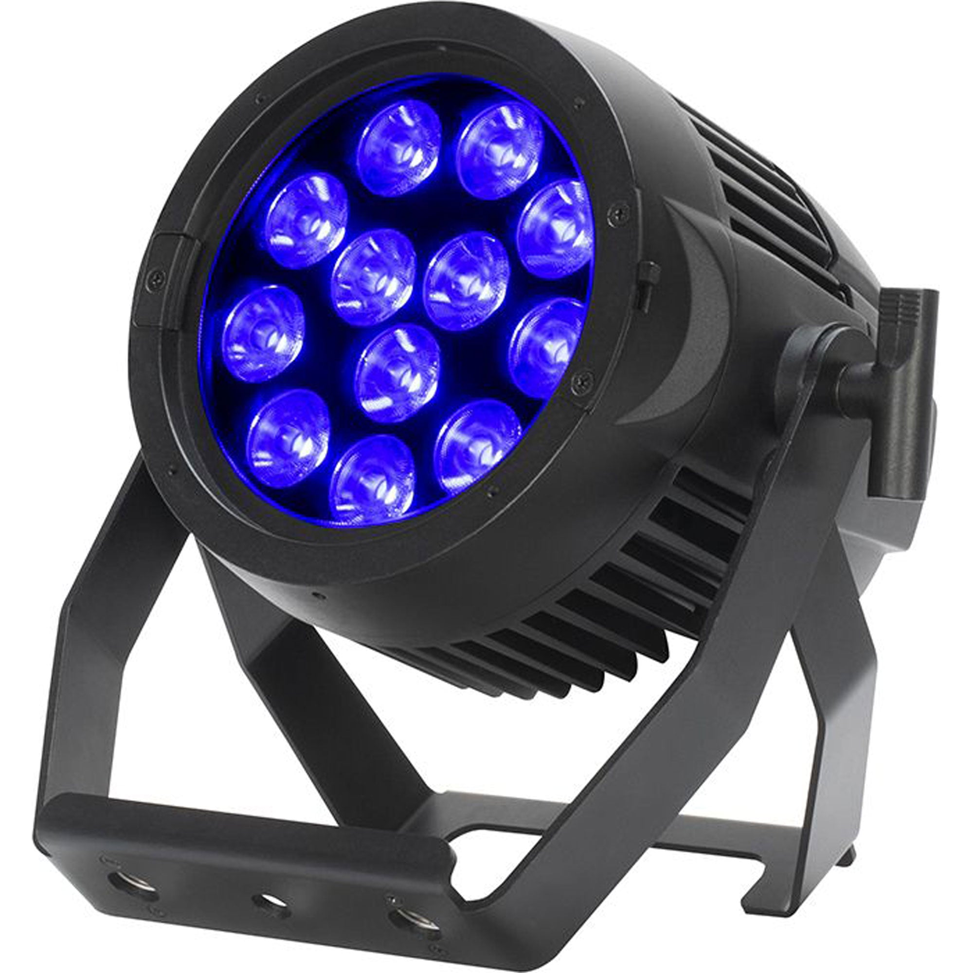 American DJ Encore LP12IP Heavy-Duty IP65 Outdoor Rated Par with 12 x 20 Watt Quad LEDs (RGBL)