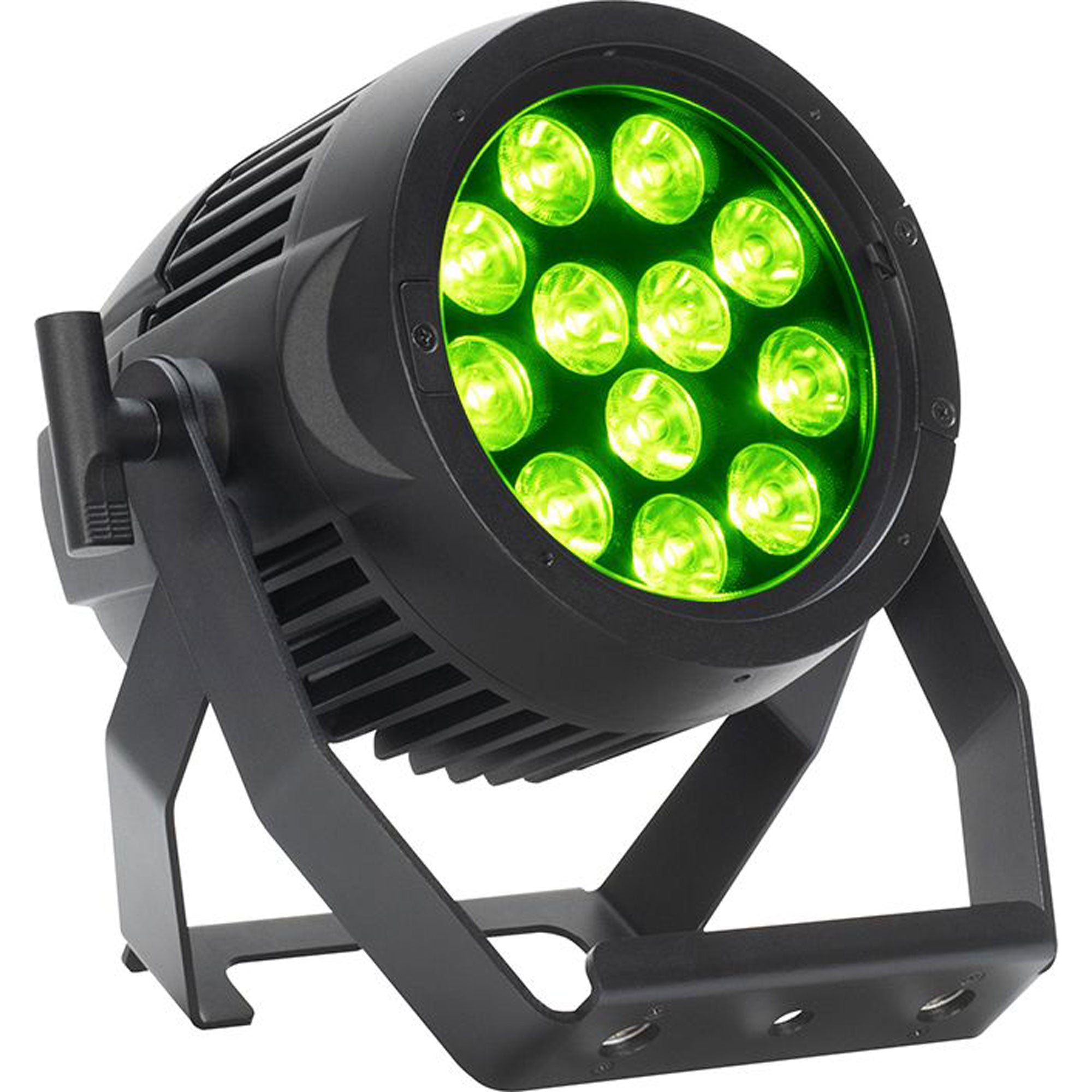 American DJ Encore LP12IP Heavy-Duty IP65 Outdoor Rated Par with 12 x 20 Watt Quad LEDs (RGBL)