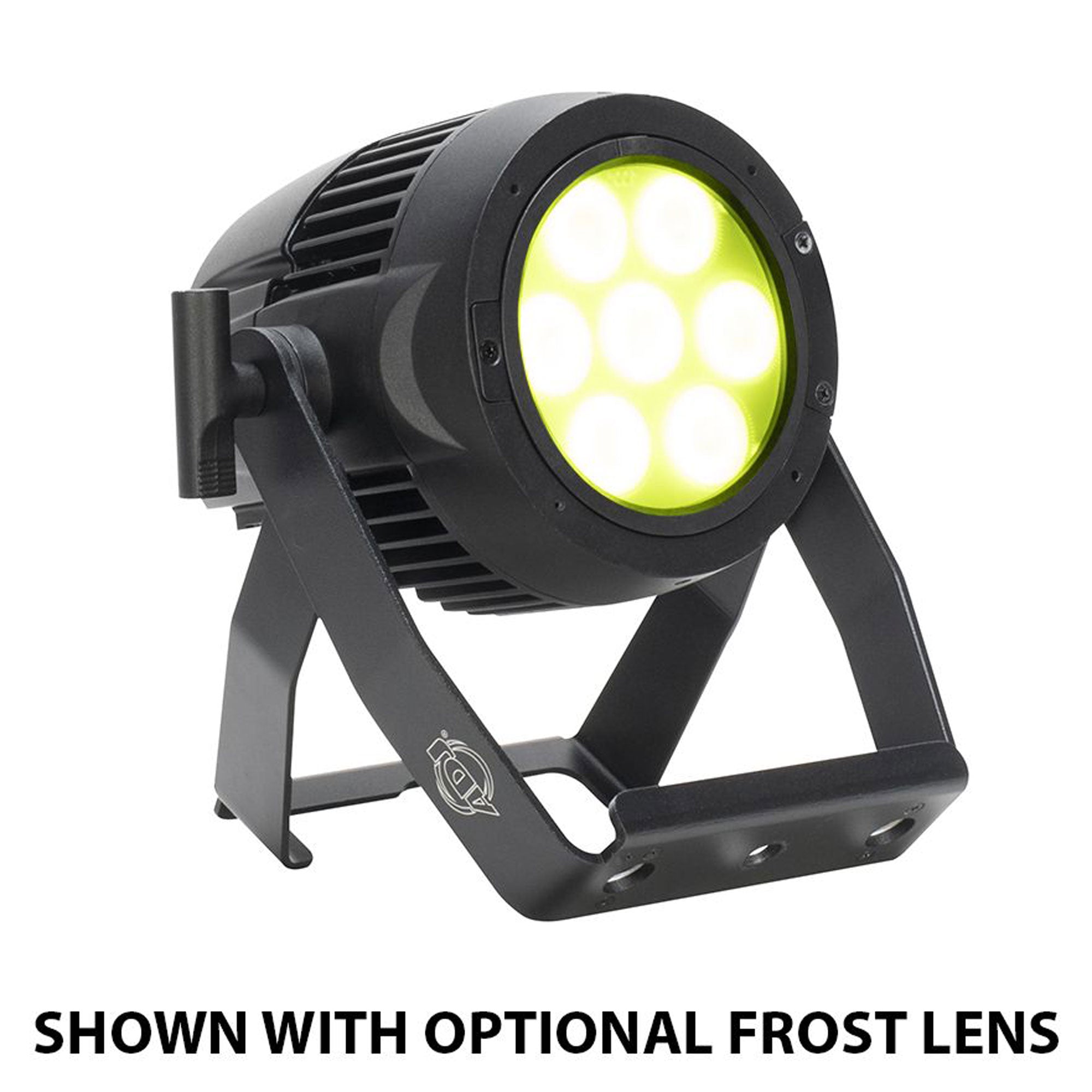 American DJ Encore LP7IP Heavy-Duty IP65 Outdoor Rated Par with 7 x 20 Watt Quad LEDs (RGBL)