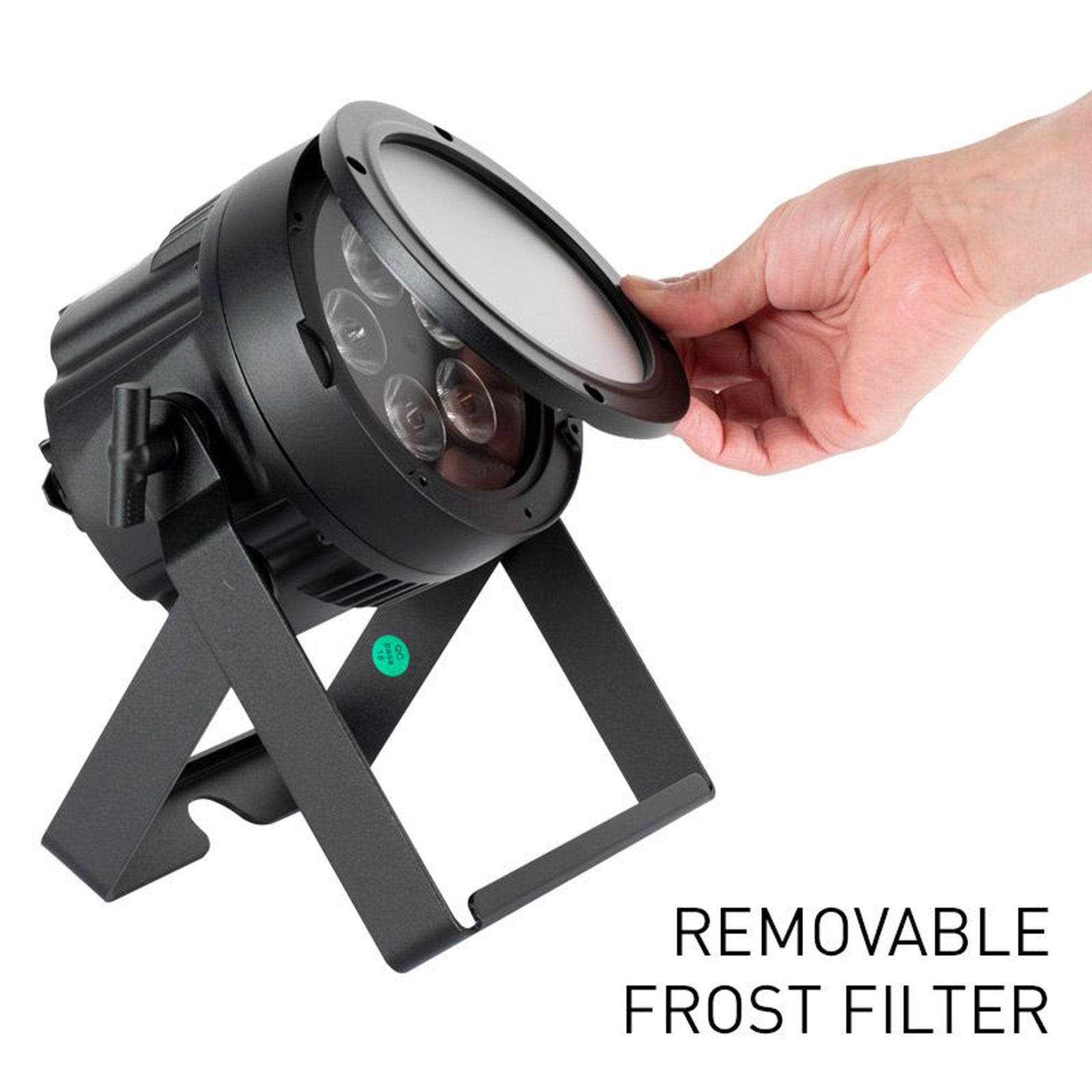 American DJ Encore LP5IP Heavy-Duty IP65 Outdoor Rated Par with 5 x 20 Watt Quad LEDs (RGBL)