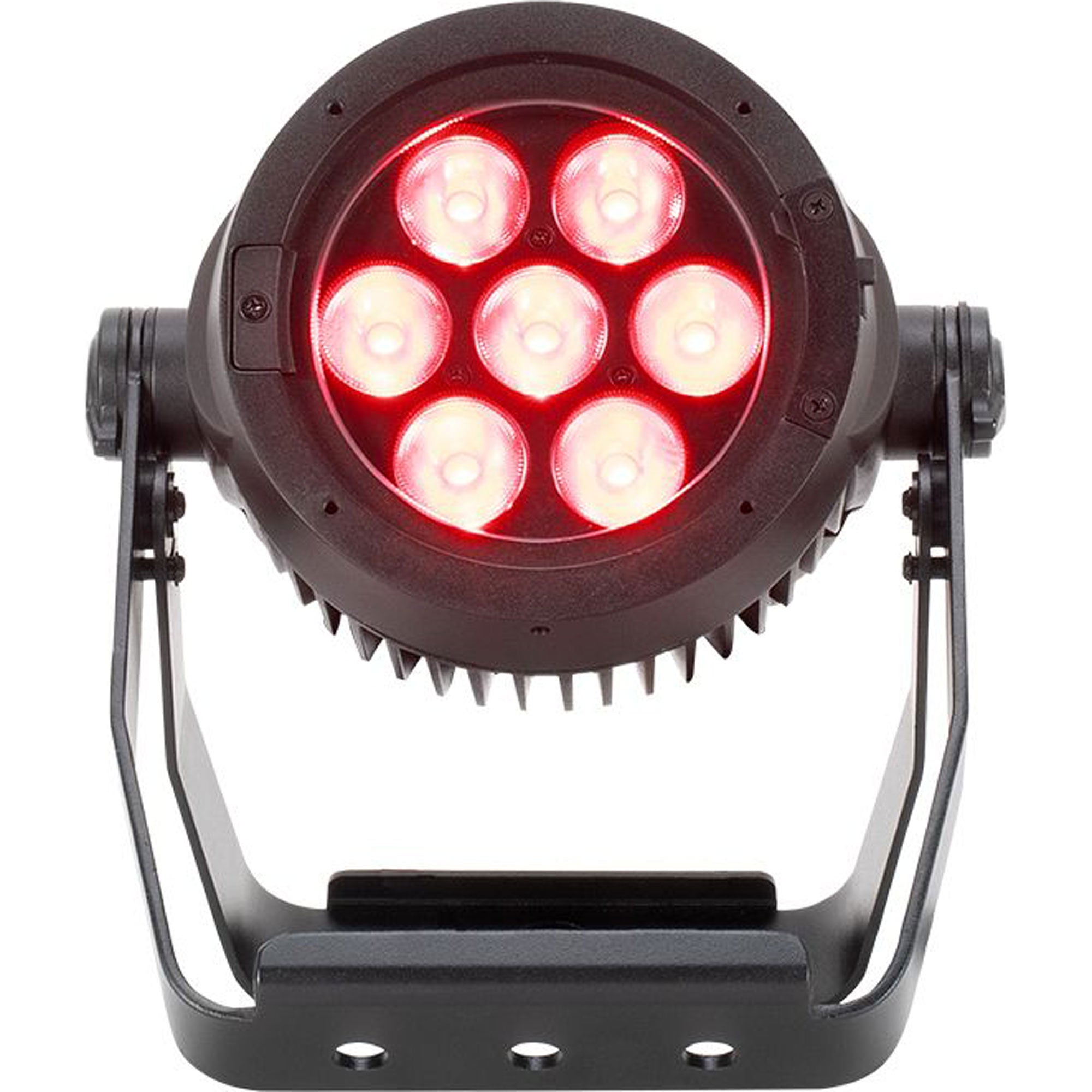 American DJ Encore LP7IP Heavy-Duty IP65 Outdoor Rated Par with 7 x 20 Watt Quad LEDs (RGBL)