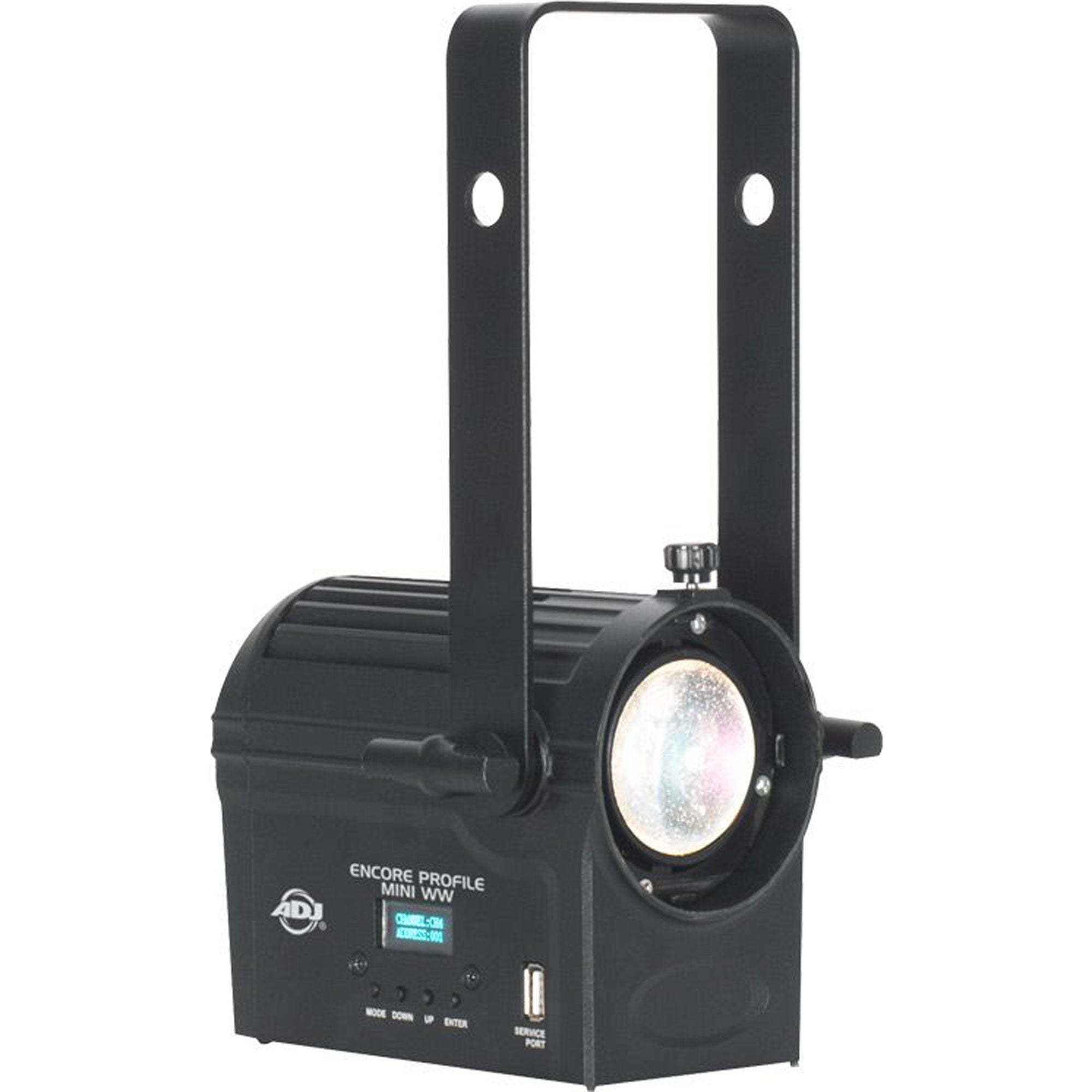 American DJ Encore Profile Mini WW Warm White LED Ellipsoidal Spotlight