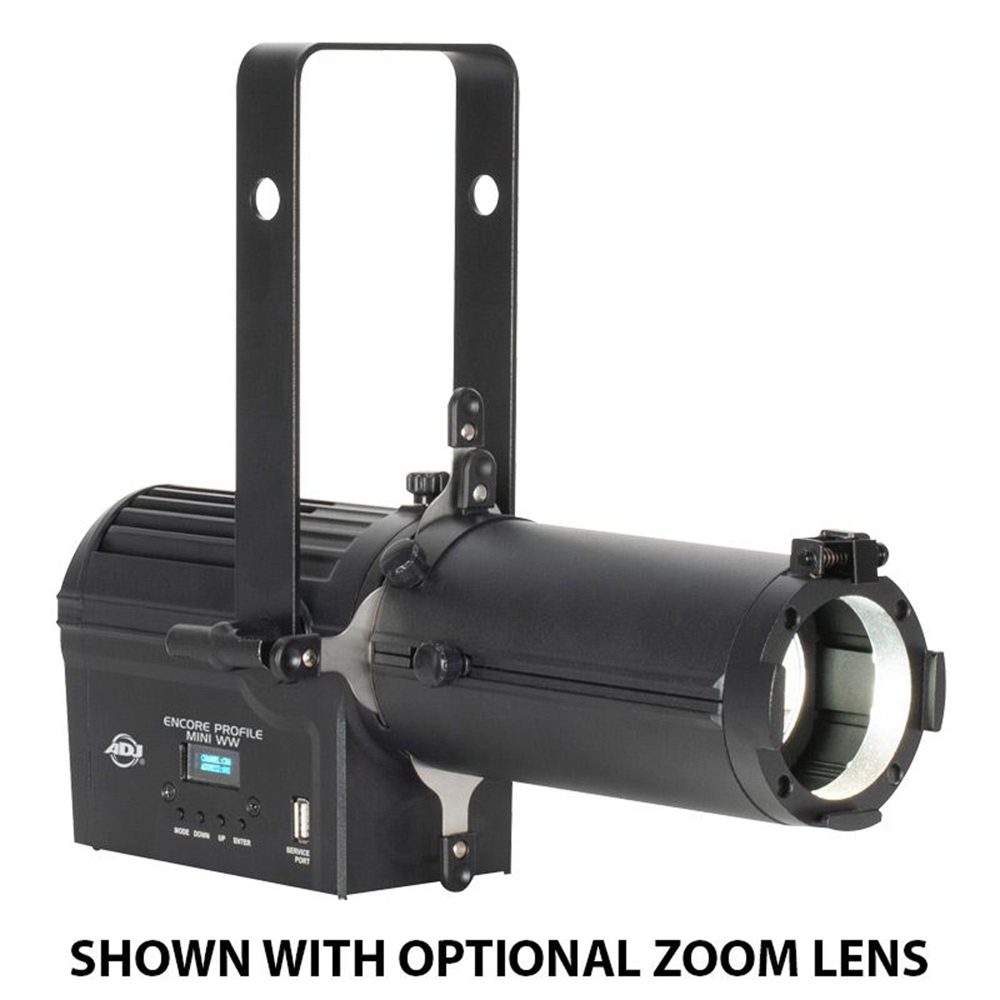 American DJ Encore Profile Mini WW Warm White LED Ellipsoidal Spotlight