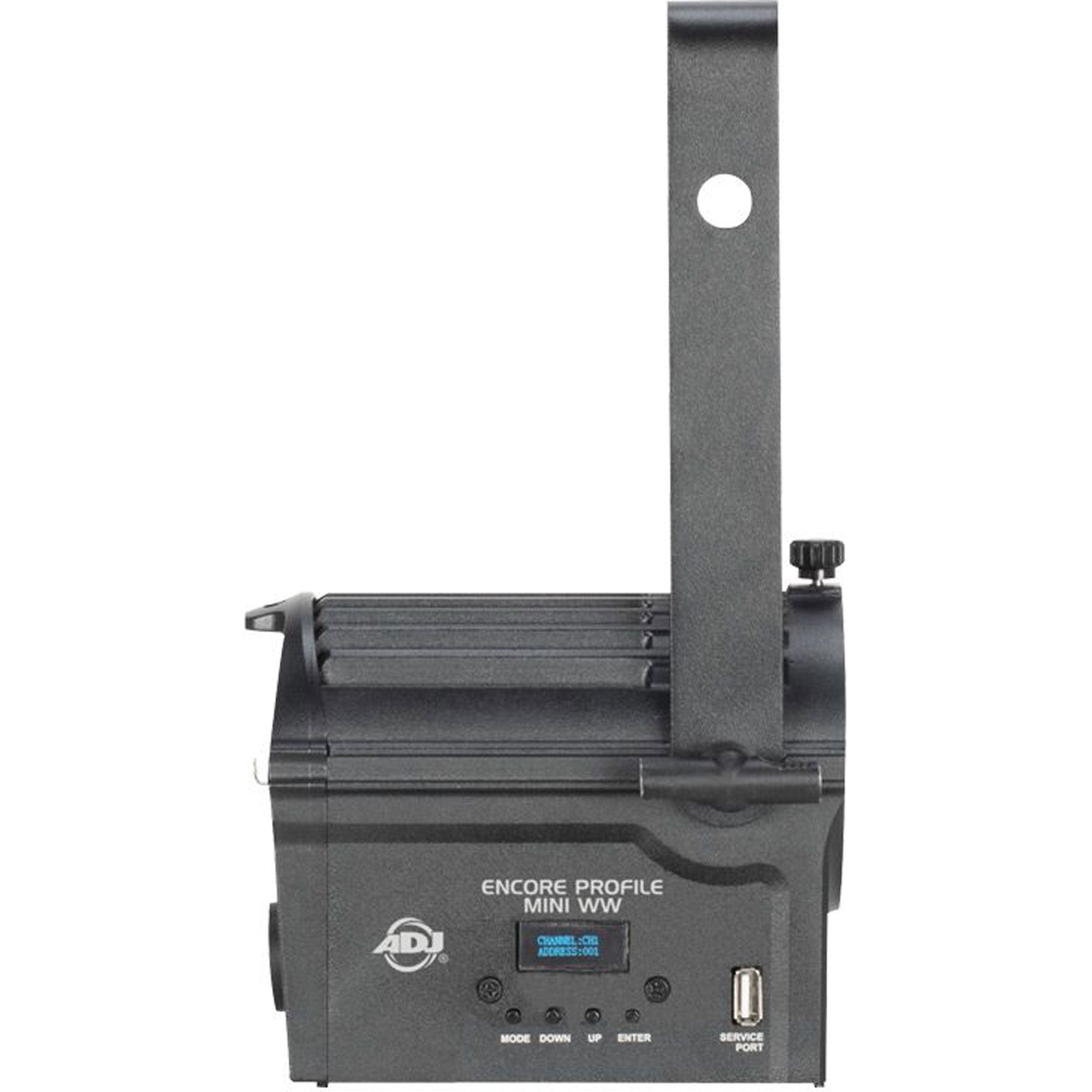 American DJ Encore Profile Mini WW Warm White LED Ellipsoidal Spotlight