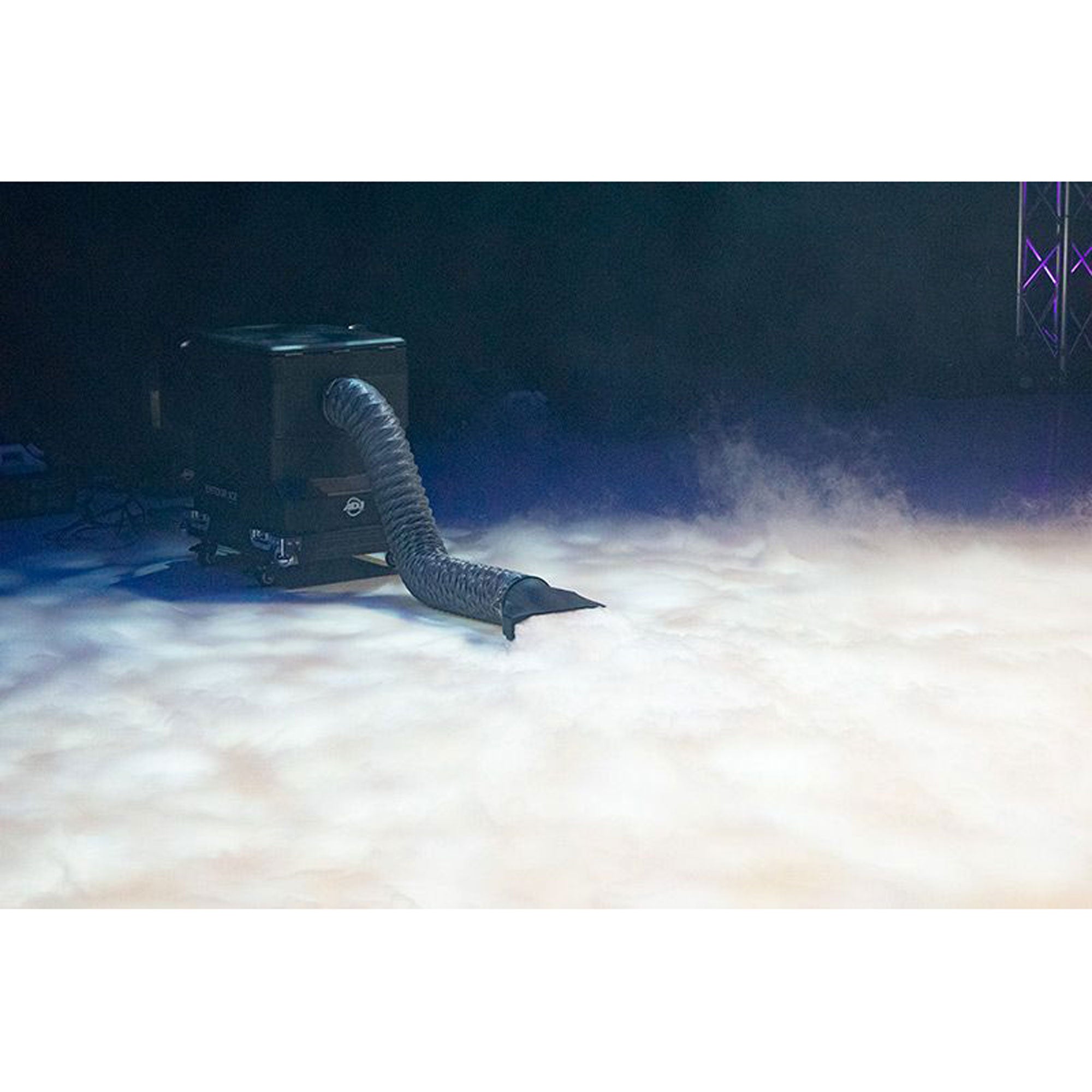 American DJ Entour Ice High Output Tour-Grade Low-Lying Fog Machine Built into Flight Case